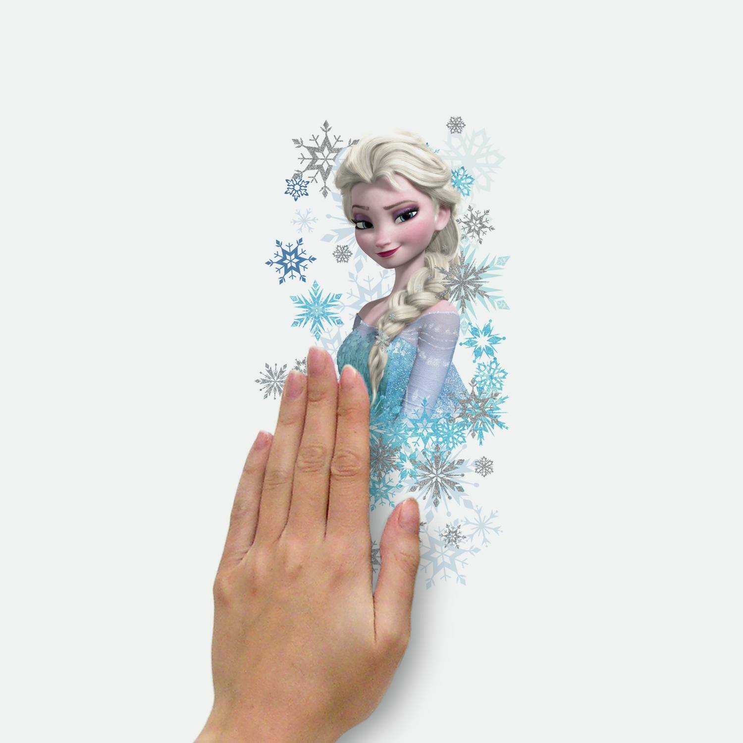 RoomMates Frozen Ice Palace Elsa & Anna Peel & Stick Giant Wall Decals