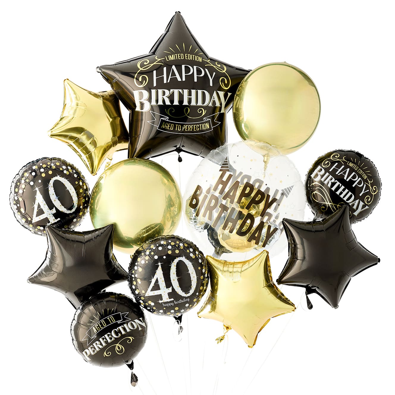 Better with Age Foil Balloon Bundle