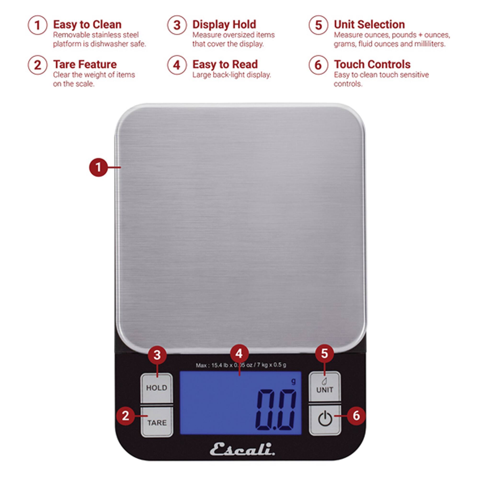 Escali Nutro Digital Food Scale