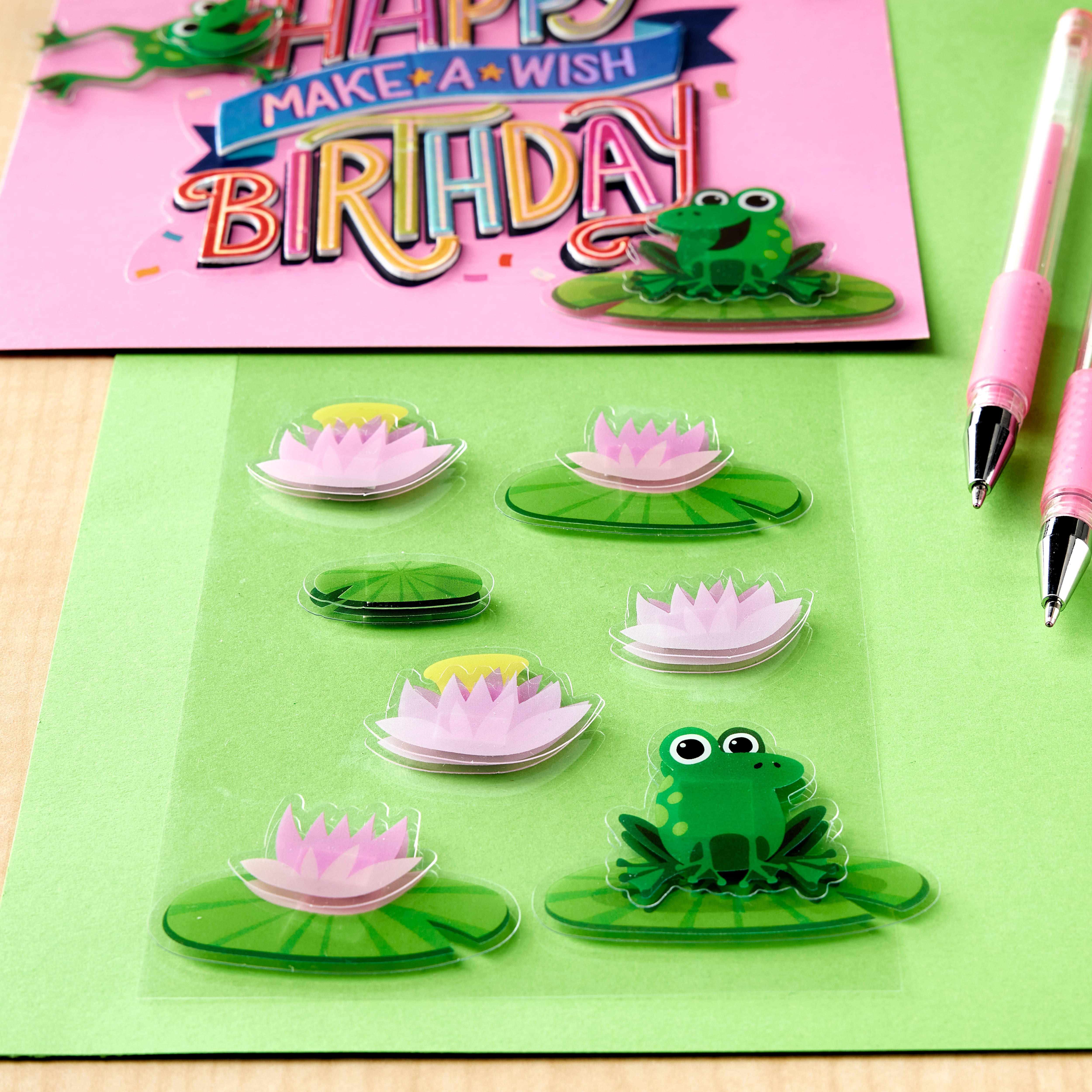Frog & Lily Pad Stickers by Recollections™