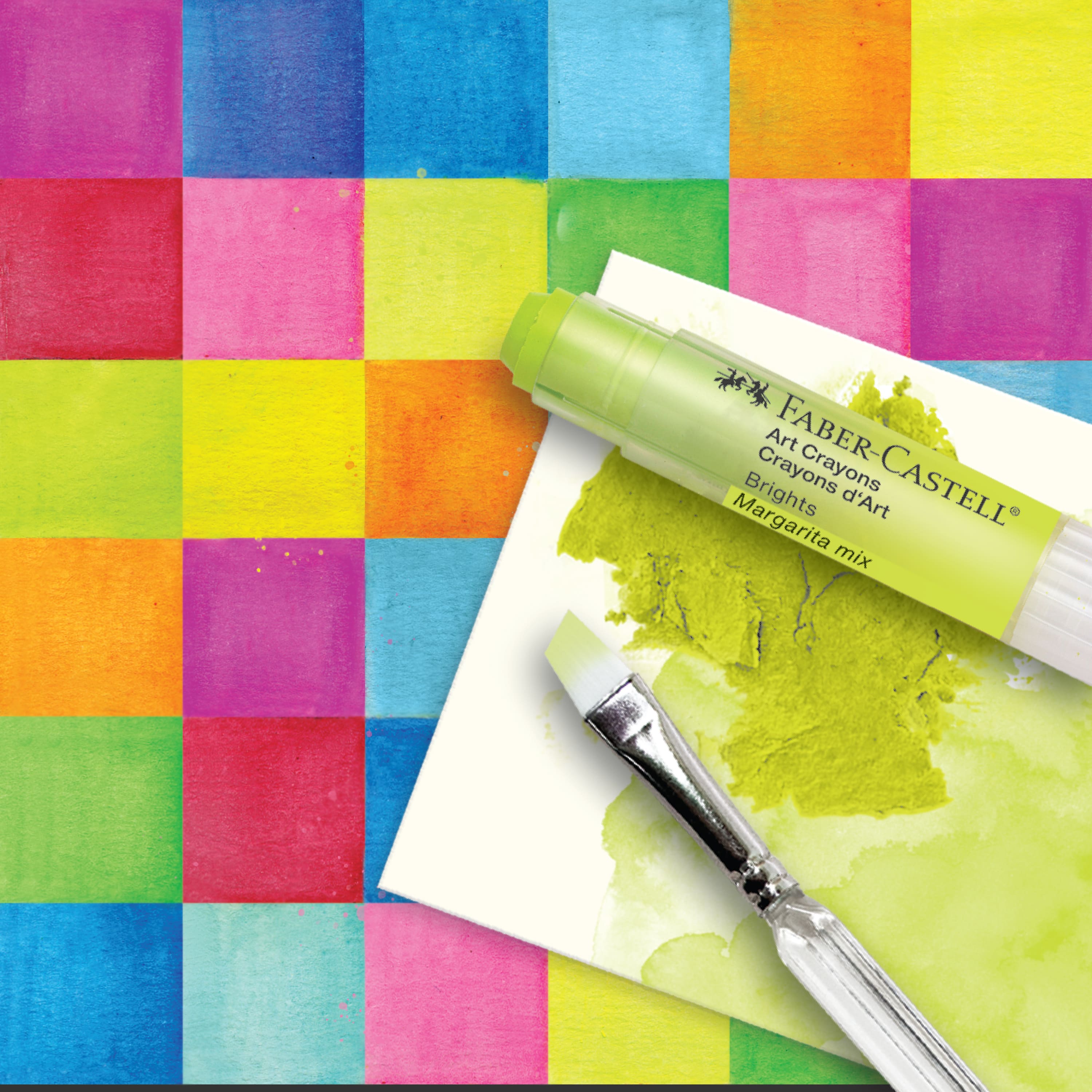 Faber-Castell&#xAE; Watercolor &#x26; Mixed Media Art Crayon Set