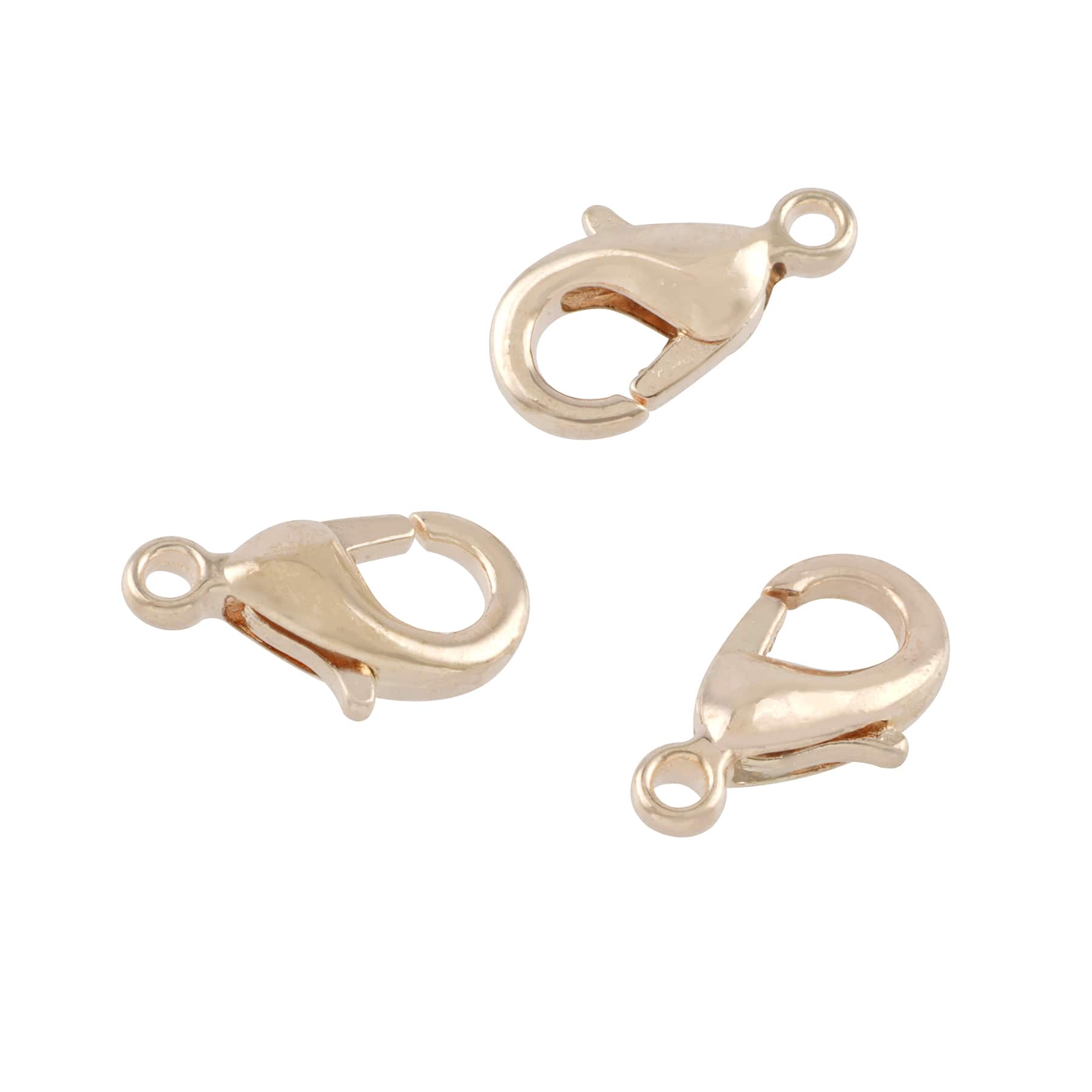 12 Packs: 20 ct. (240 total) 12mm Lobster Clasps by Bead Landing™