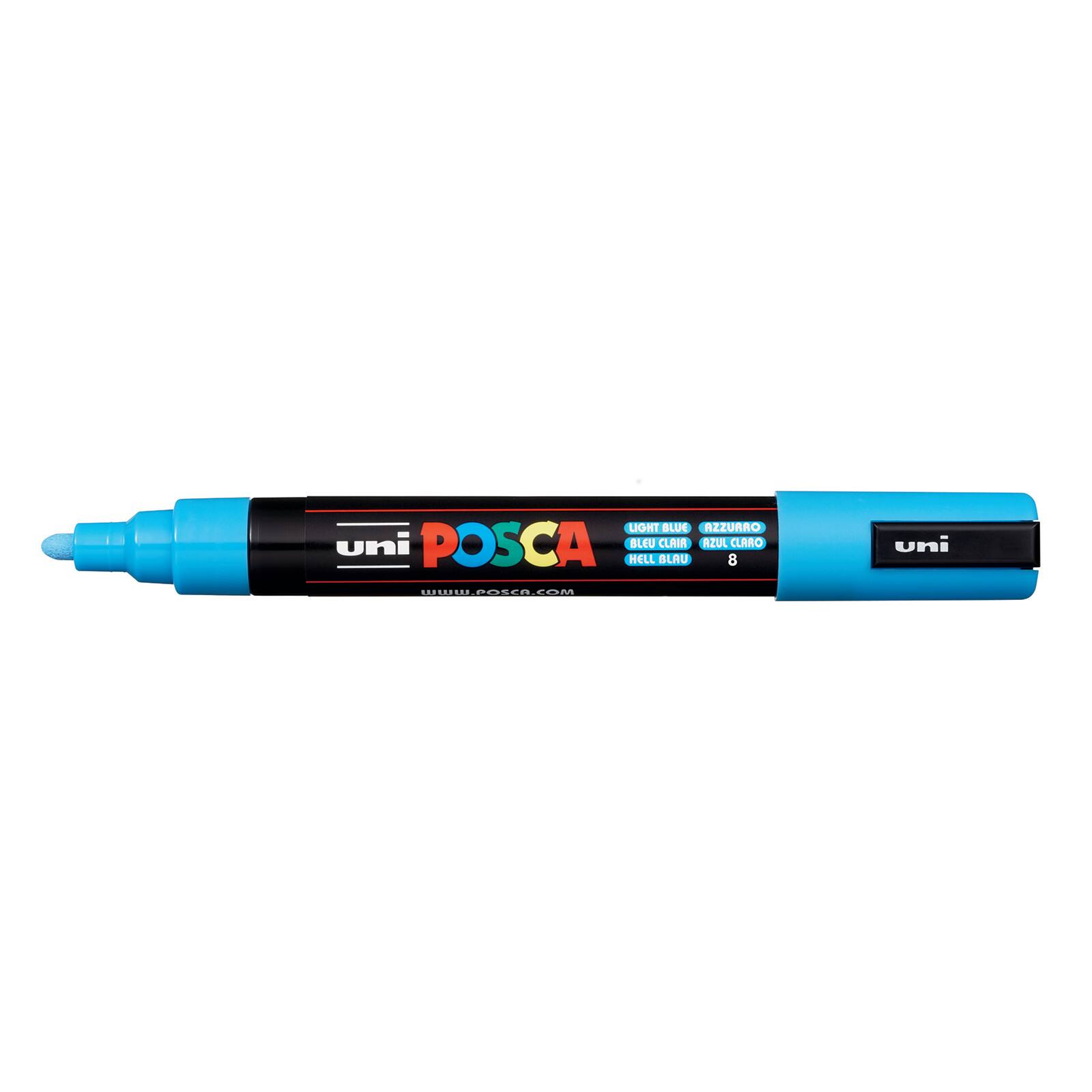 Uni Ball POSCA PC 5M Water Based Paint Markers Reversible Medium Tip  Assorted Colors Pack Of 8 Markers - Office Depot