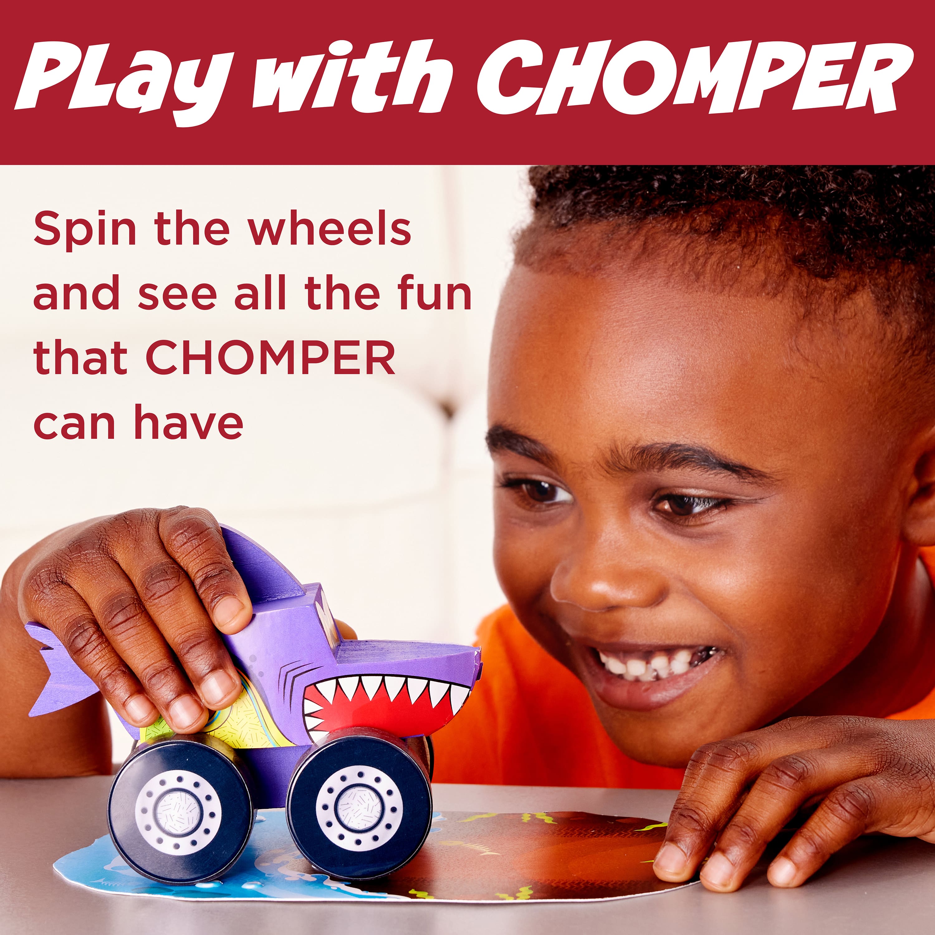 Creativity for Kids&#xAE; Buildeez!&#x2122; Chomper Monster Shark Easy Wooden Model Kit