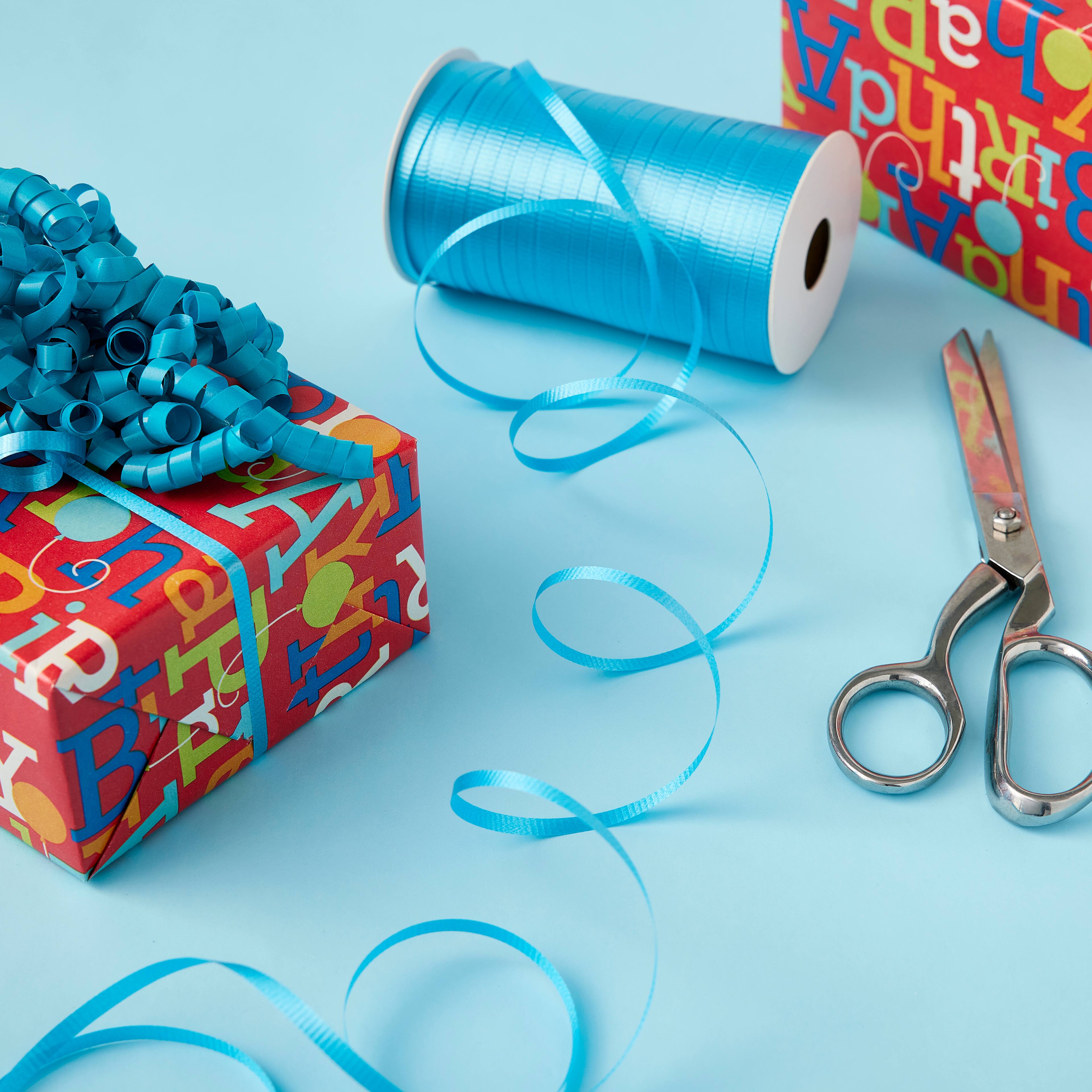 500yd. Turquoise Curling Ribbon Spool By Celebrate It™