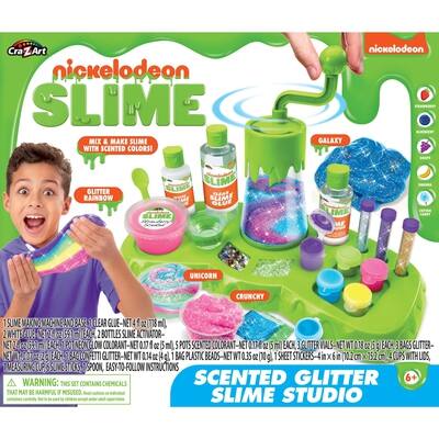 Cra-Z-Art Nickelodeon Ultimate Slime Making Lab With Tabletop Mixer ...