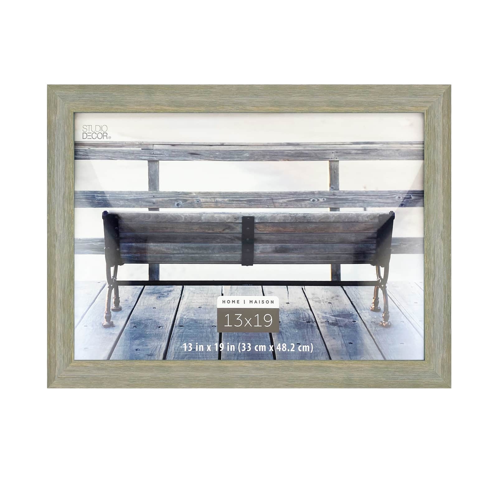 Home Distressed Grey Barnwood Frame by Studio Décor®