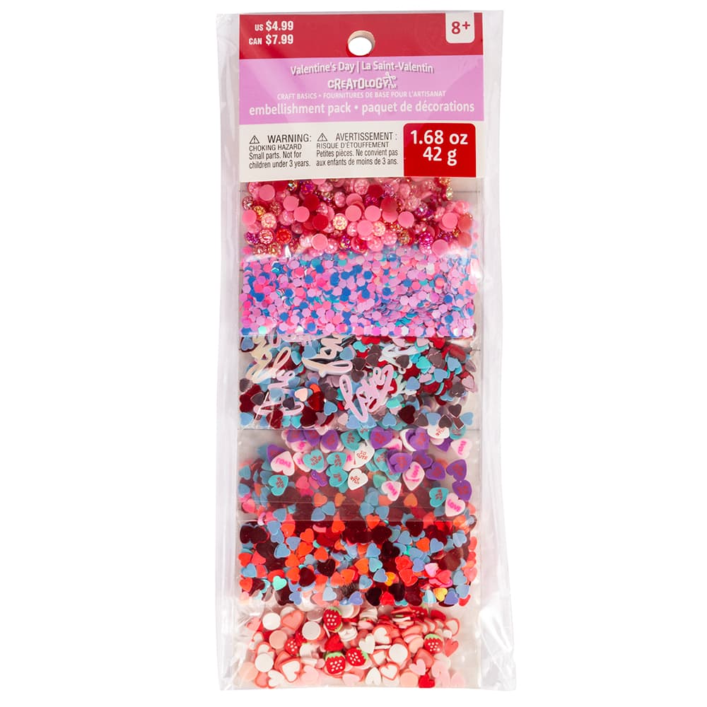 Valentine's Berry Sweet Embellishment Pack by Creatology™