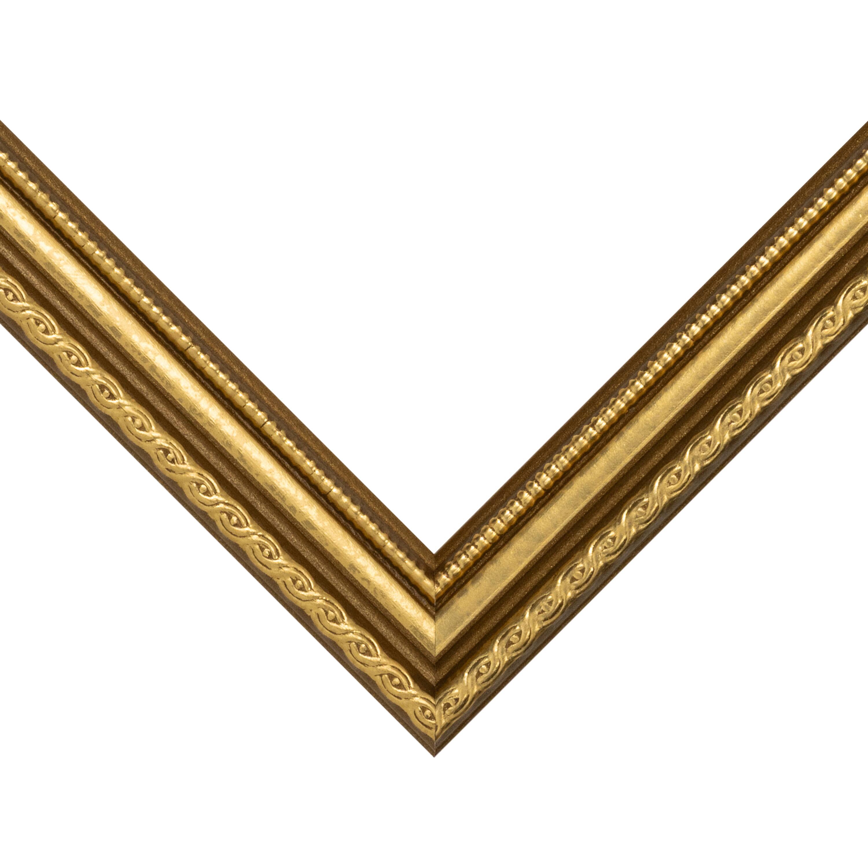 Frame USA American Value Medium Gold Single Image Picture Frame