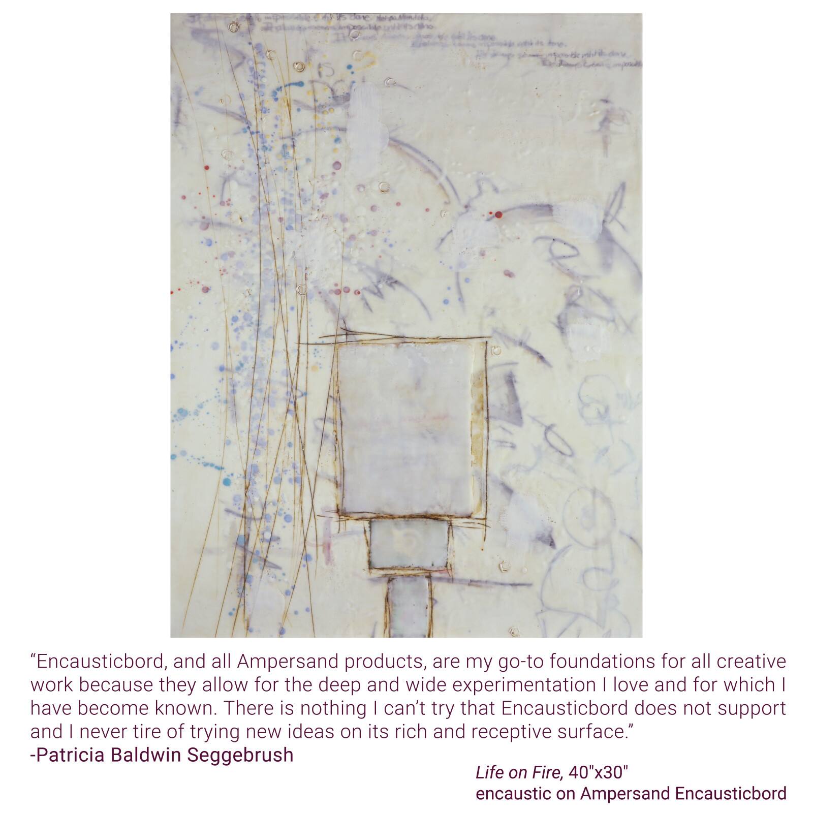 Ampersand™ 9" x 12" Encausticbord™