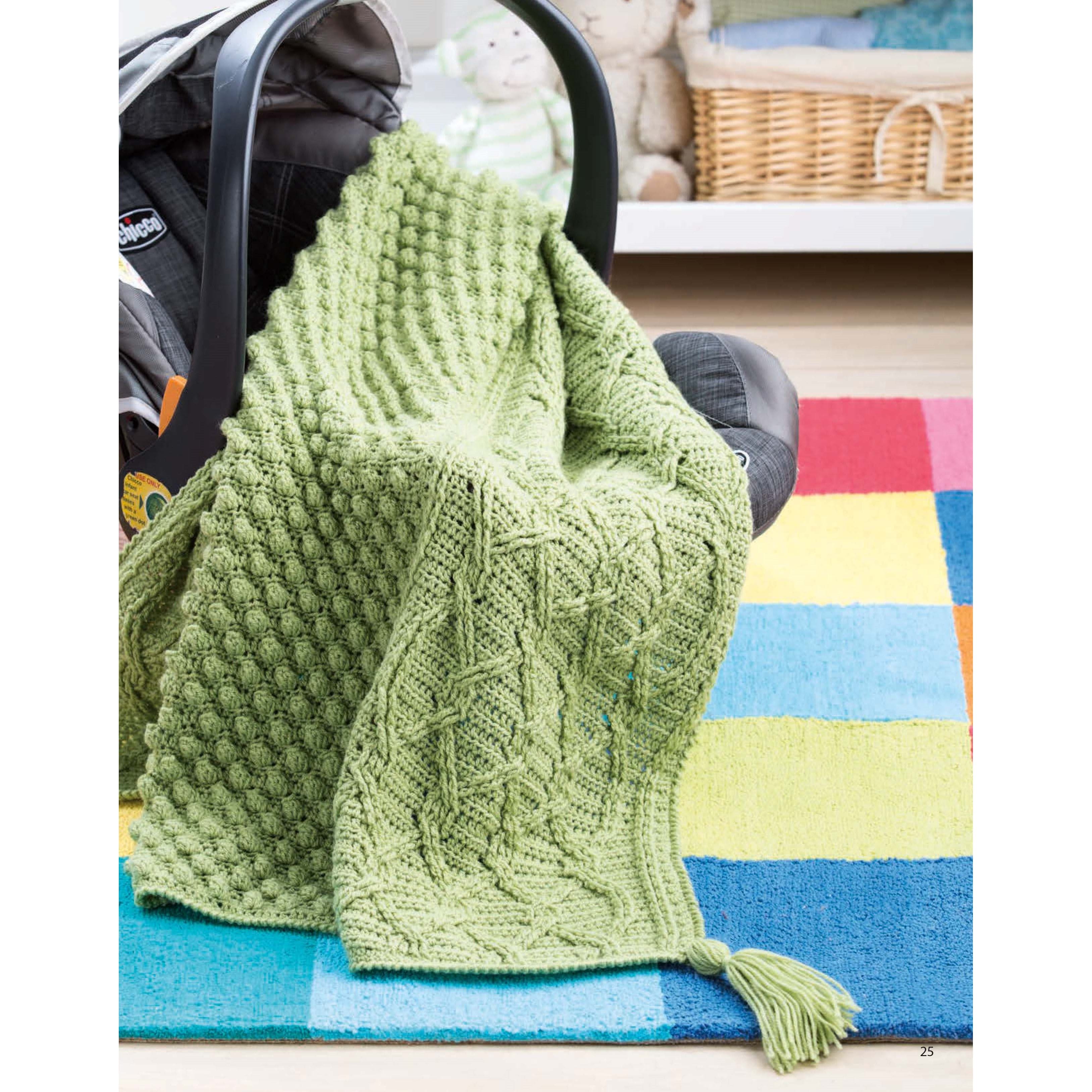 Leisure Arts&#xAE; On The Go Baby Blankets Crochet Book