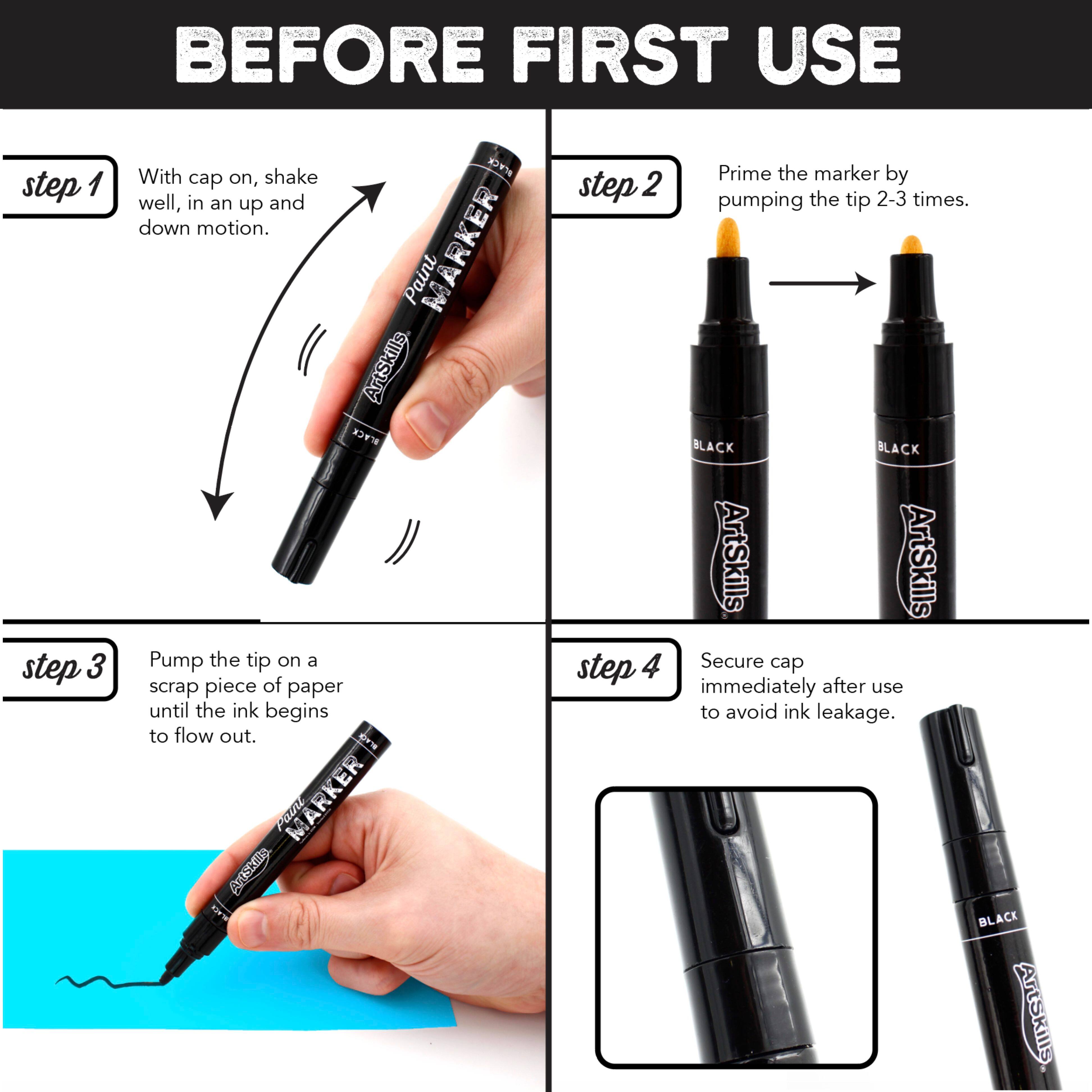 ArtSkills® Permanent Oil Based Paint Markers, 18ct.