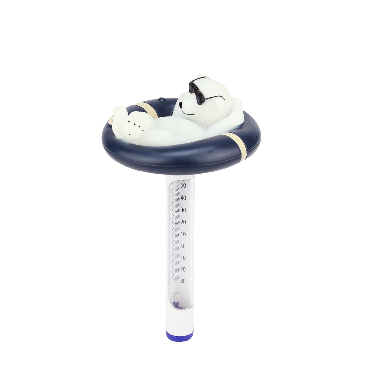 8.25&#x22; Polar Bear Floating Swimming Pool Thermometer