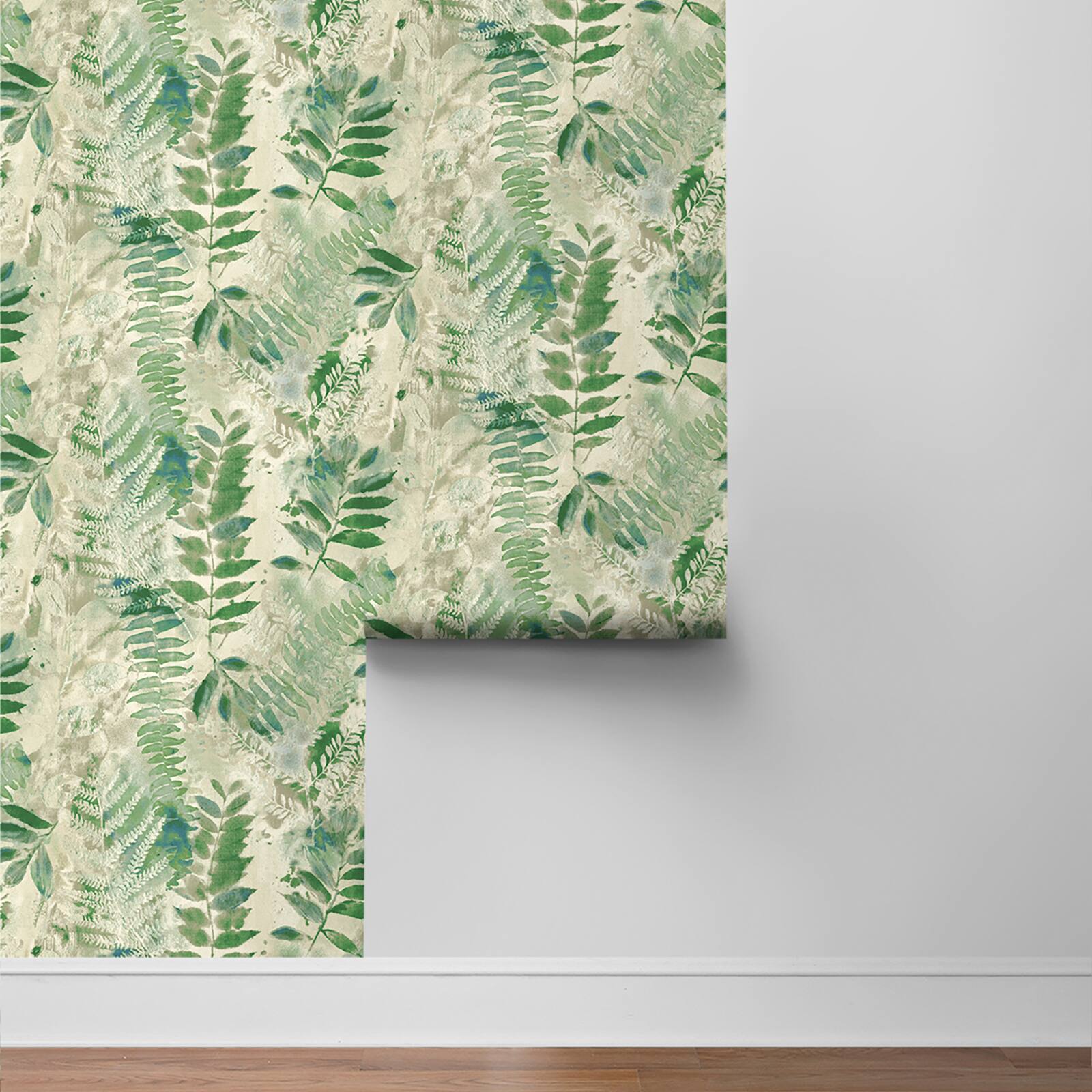 Surface Style Fern Memory Peel & Stick Wallpaper