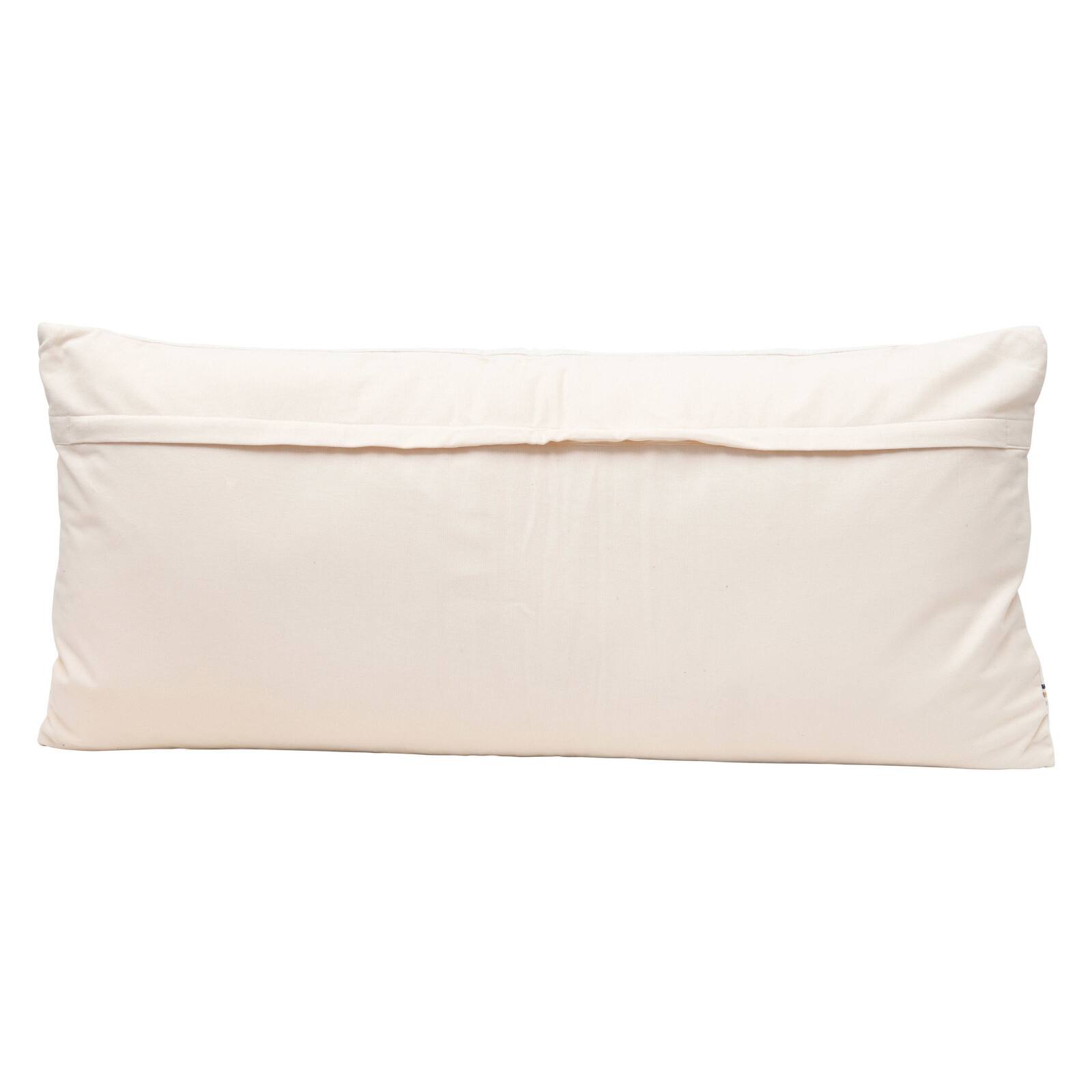 Multicolor Stripe Lumbar Pillow