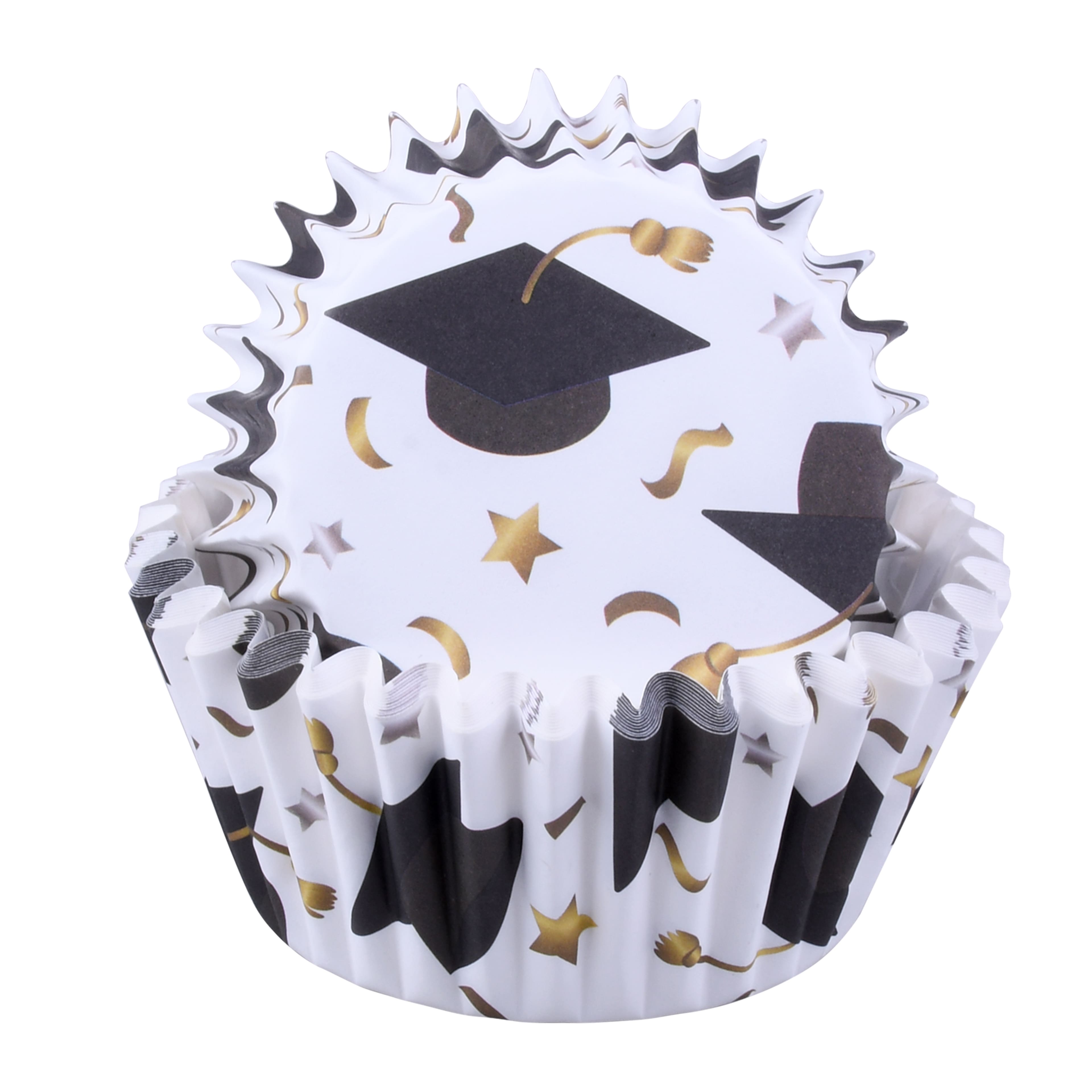 Graduation Cap Baking Cups, 24ct. by Celebrate It&#xAE;