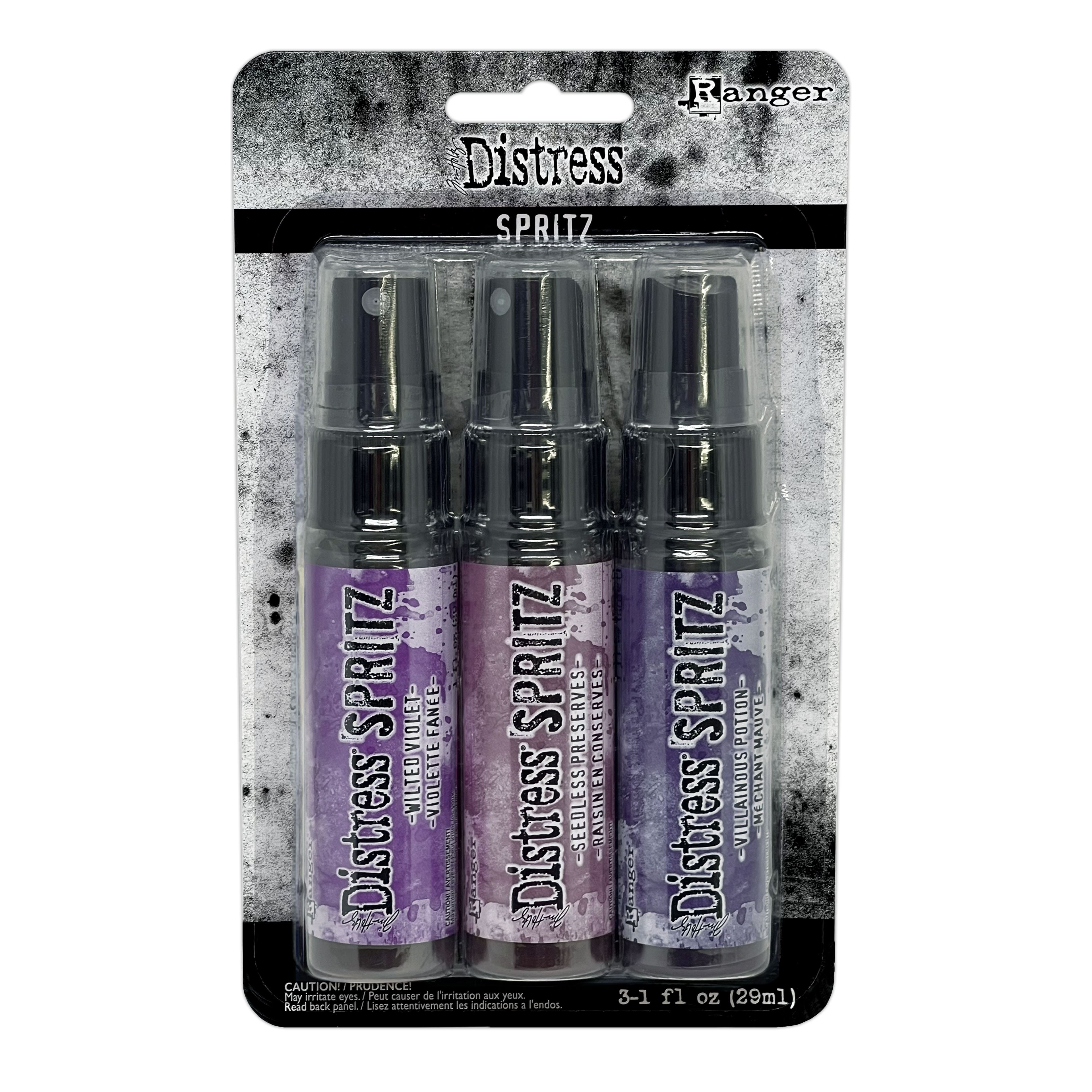 Tim Holtz® Distress® Spritz Purple Pigment Spray Set
