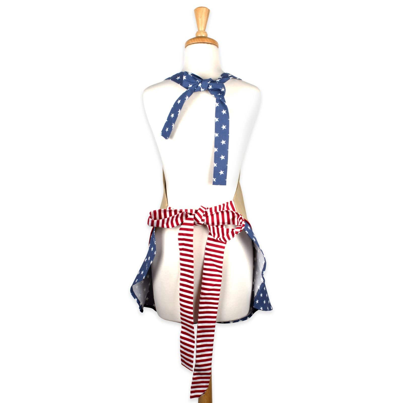 DII&#xAE; Stars &#x26; Stripes Sweet Liberty Ruffle Apron