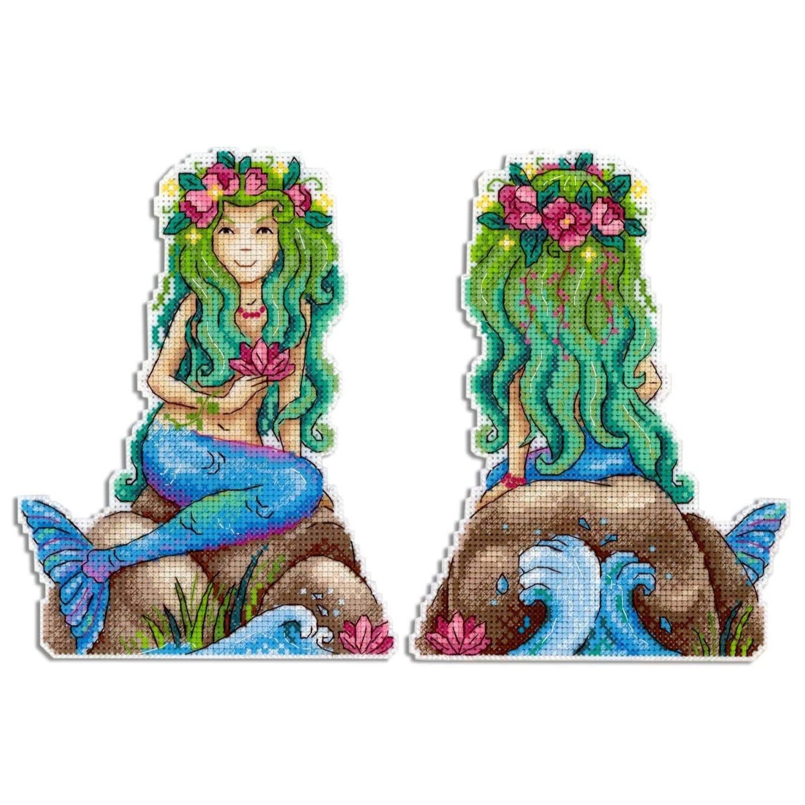 MP Studia Sea Beauty Plastic Canvas Counted Cross Stitch Kit