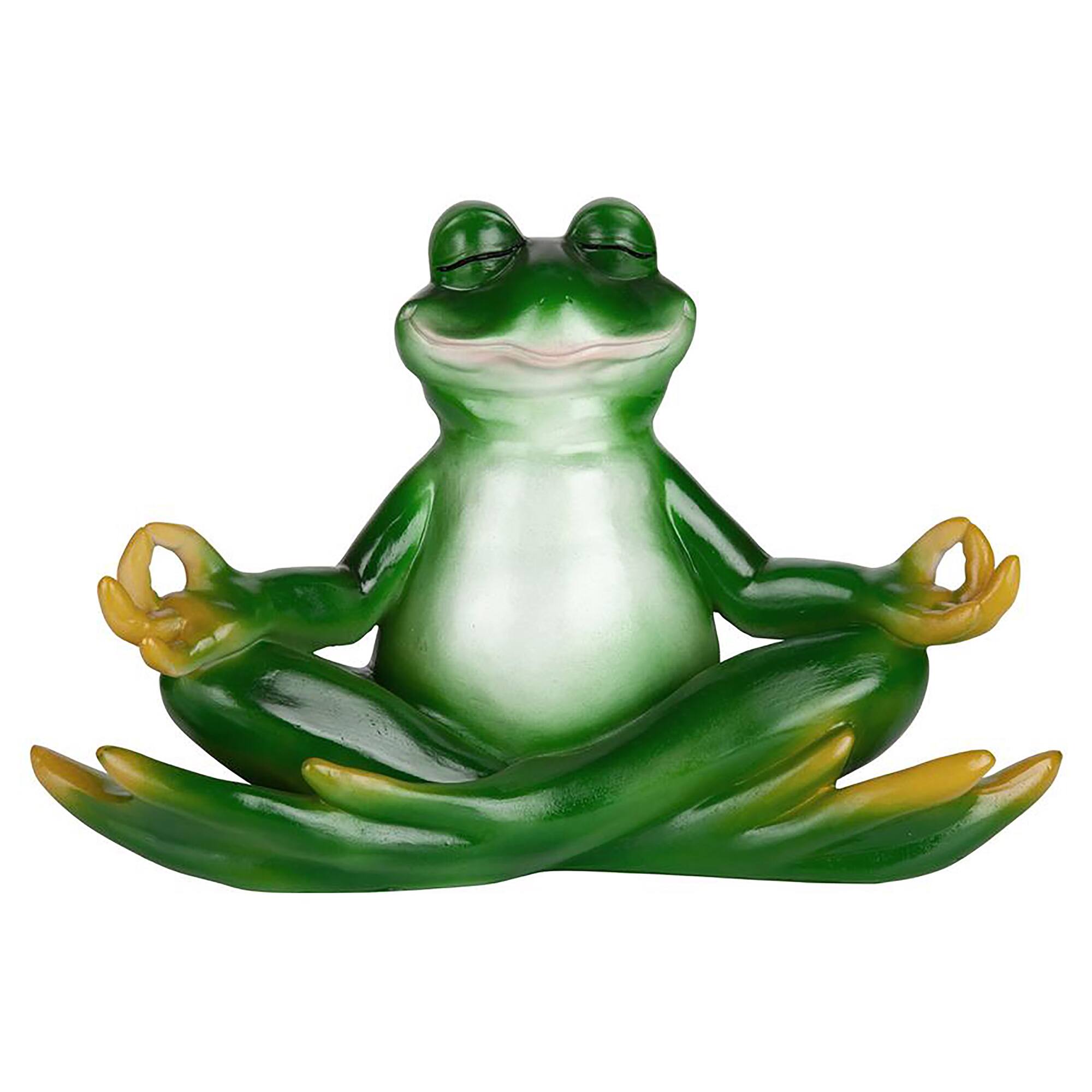 Design Toscano 12 Strike a Pose Zen Yoga Frog Statue