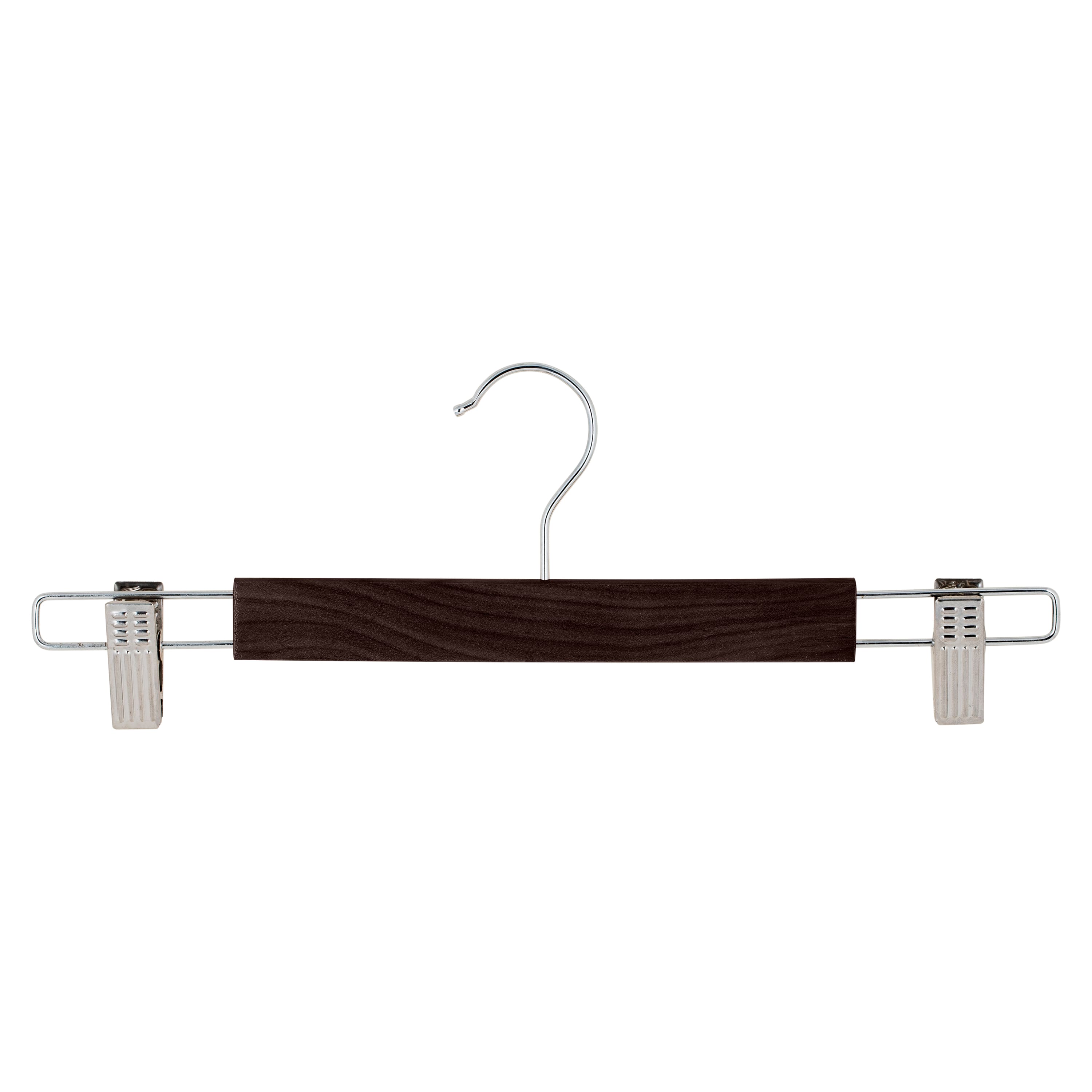 Simplify Mahogany Skirt & Pant Hangers, 2ct.