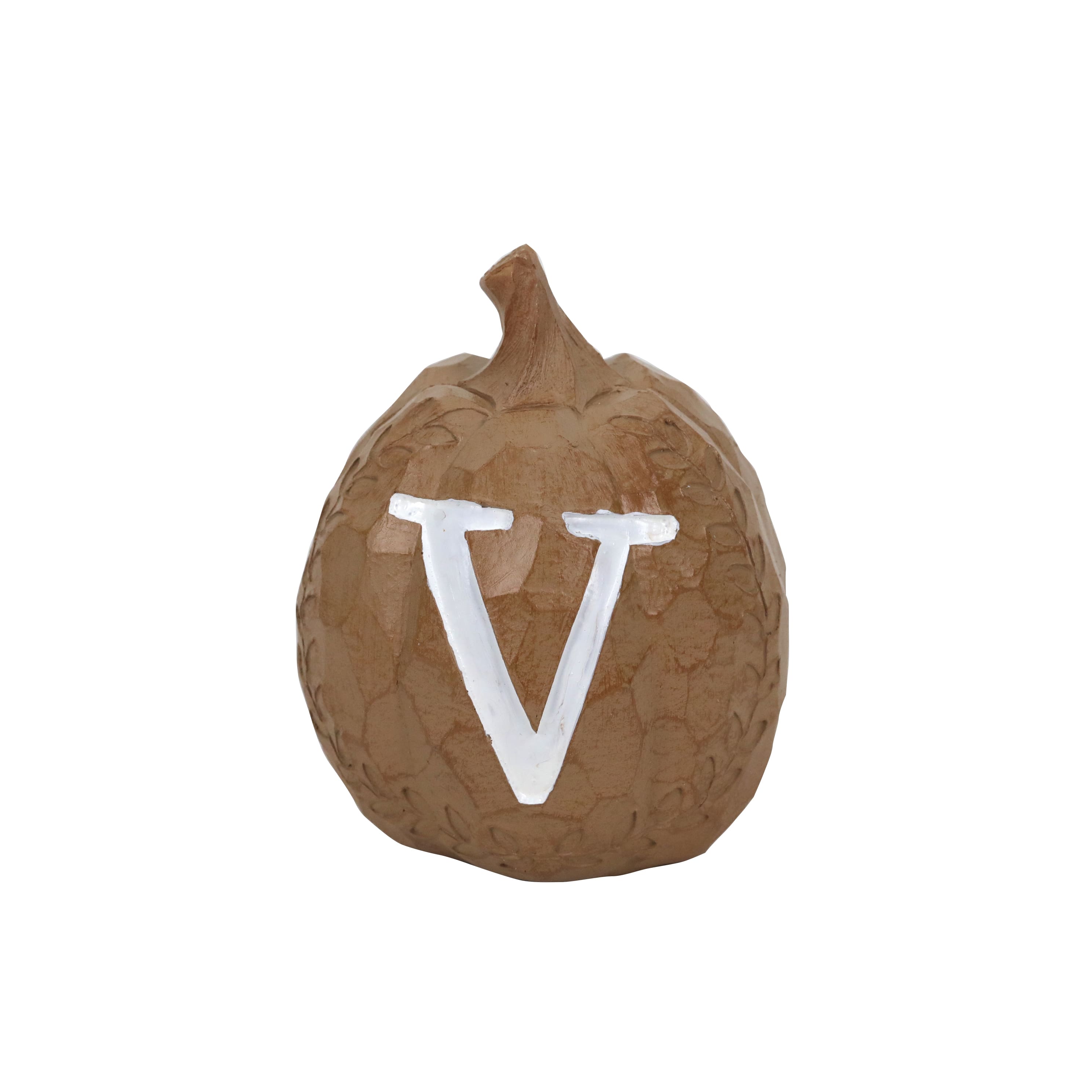 4" Fall Tabletop Pumpkin Monogram Letter by Ashland®