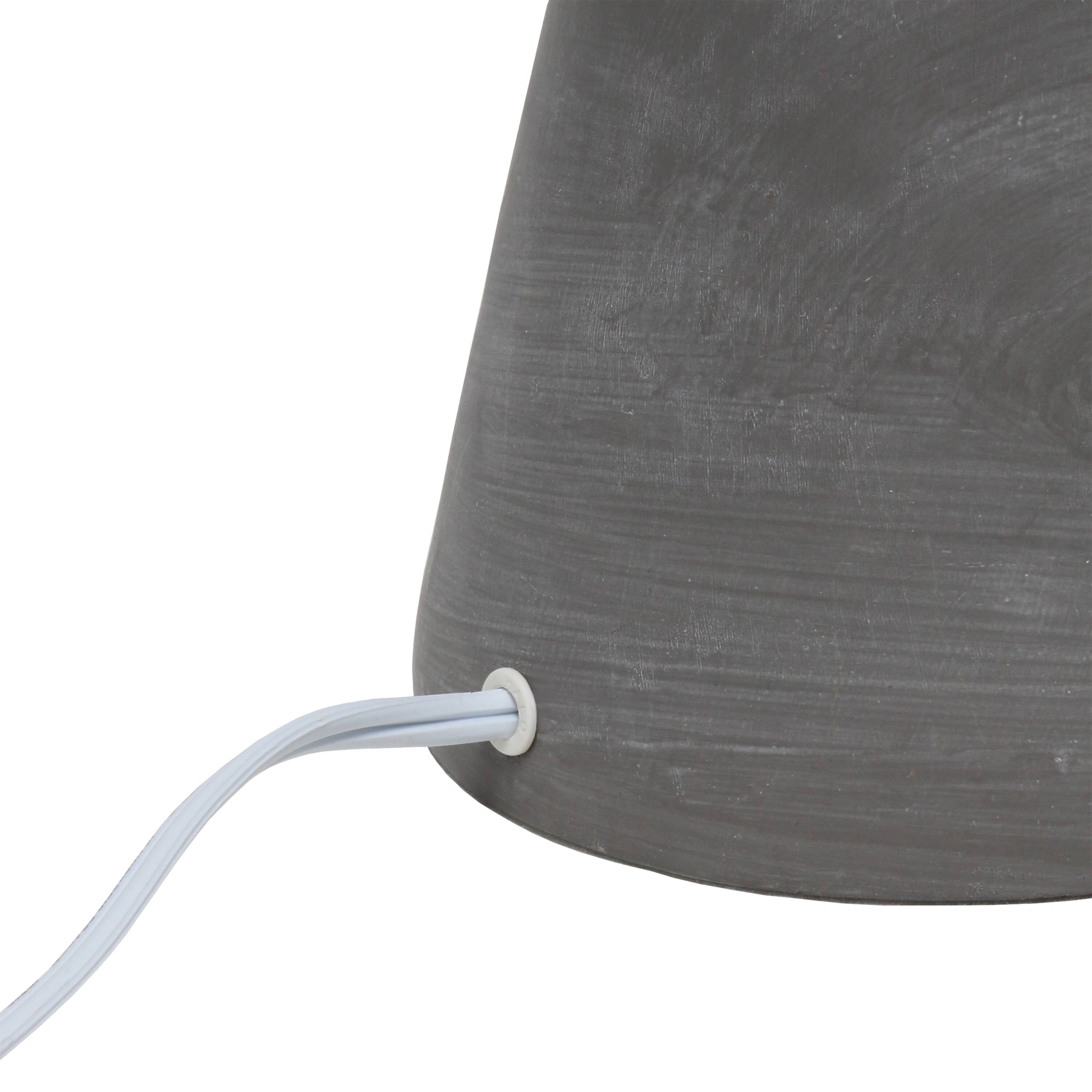 Simple Designs&#x2122; 14.5&#x22; Pinnacle Concrete Table Lamp