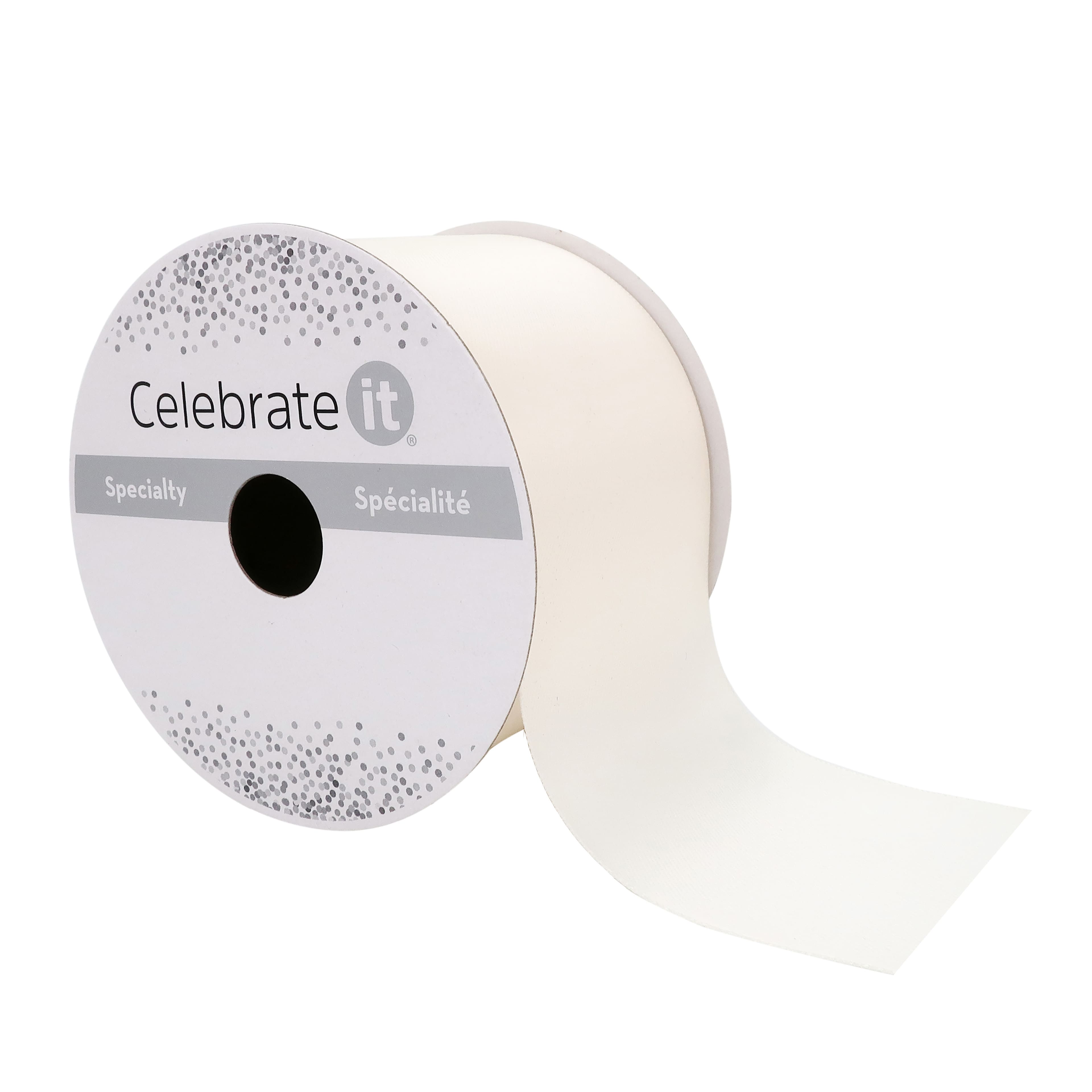 12 Pack: 2.5&#x22; x 10yd. Satin Ribbon by Celebrate It&#xAE; Specialty