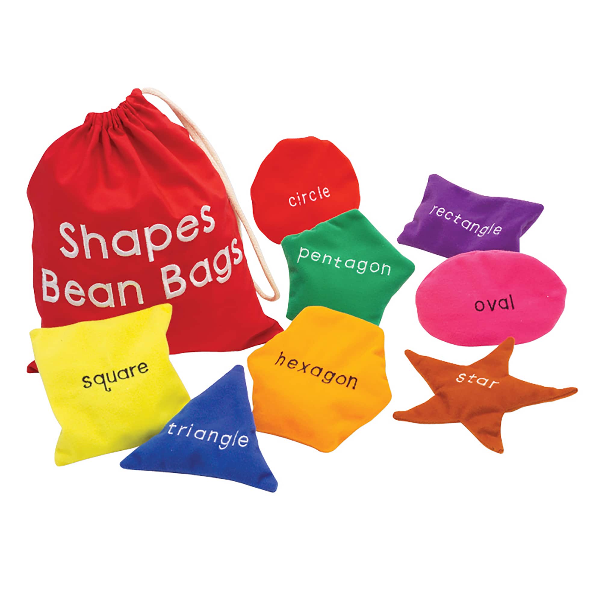 Educational Insights Shapes Bean Bags