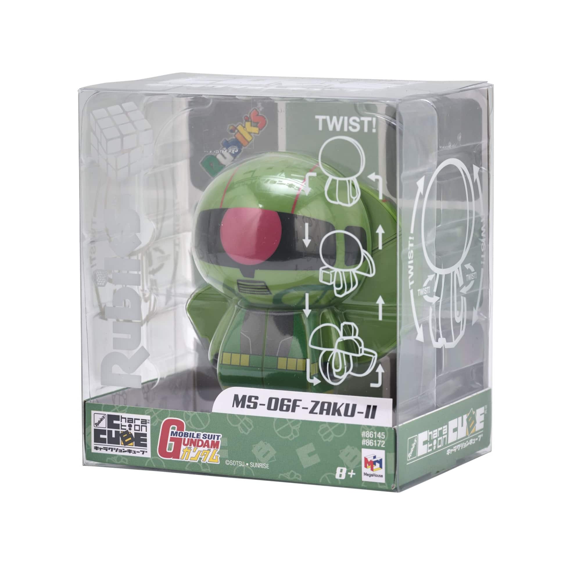 Rubik's MS-06 Zaku II Charaction Cube Puzzle Gundam