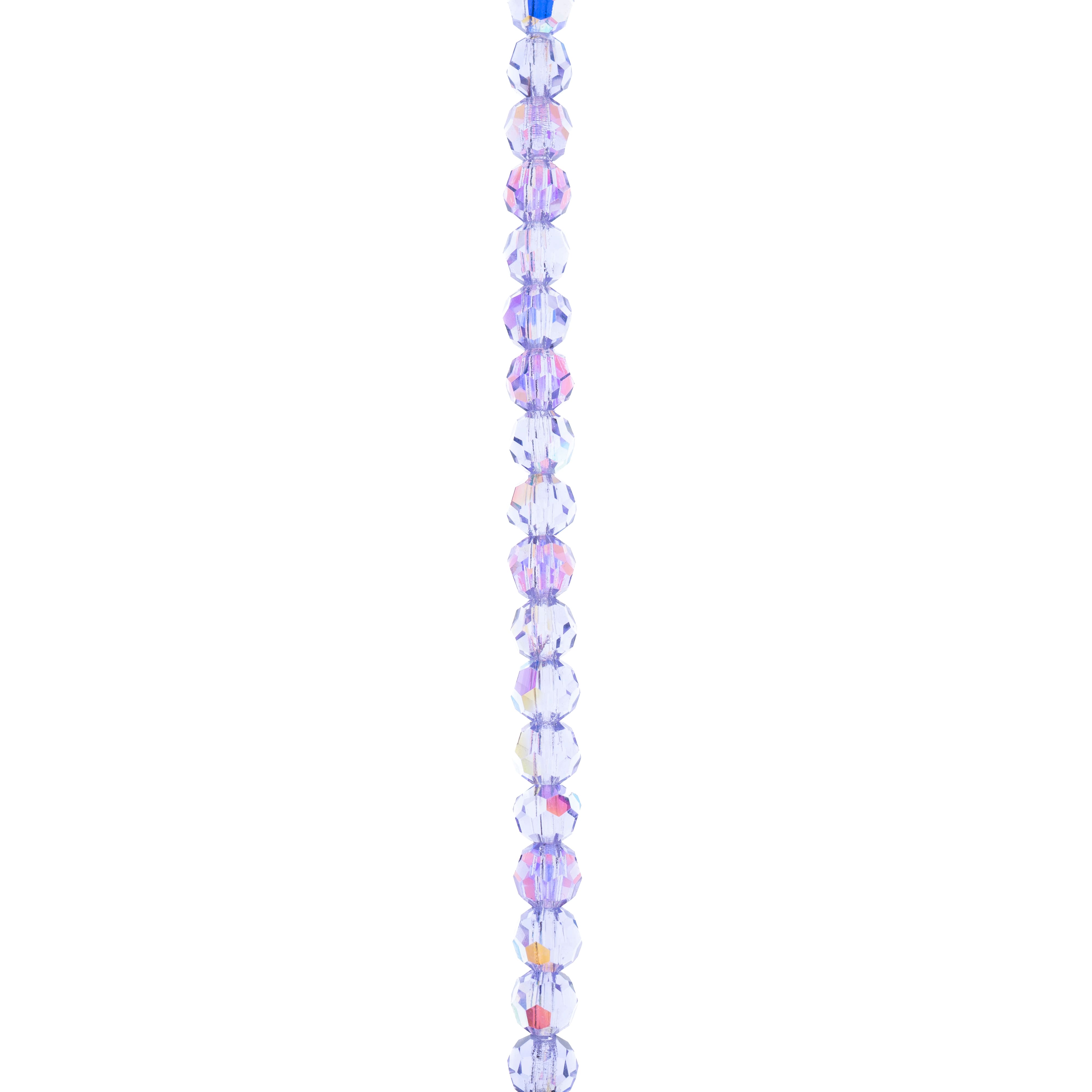 12 Packs: 31 ct. (372 total) Preciosa Glass Crystal Round Beads, 4mm by Bead Landing™