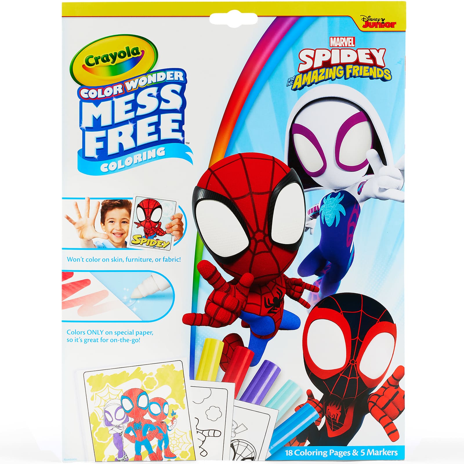 Crayola® Color Wonder® Spidey and His Amazing Friends Coloring Kit, 2ct.