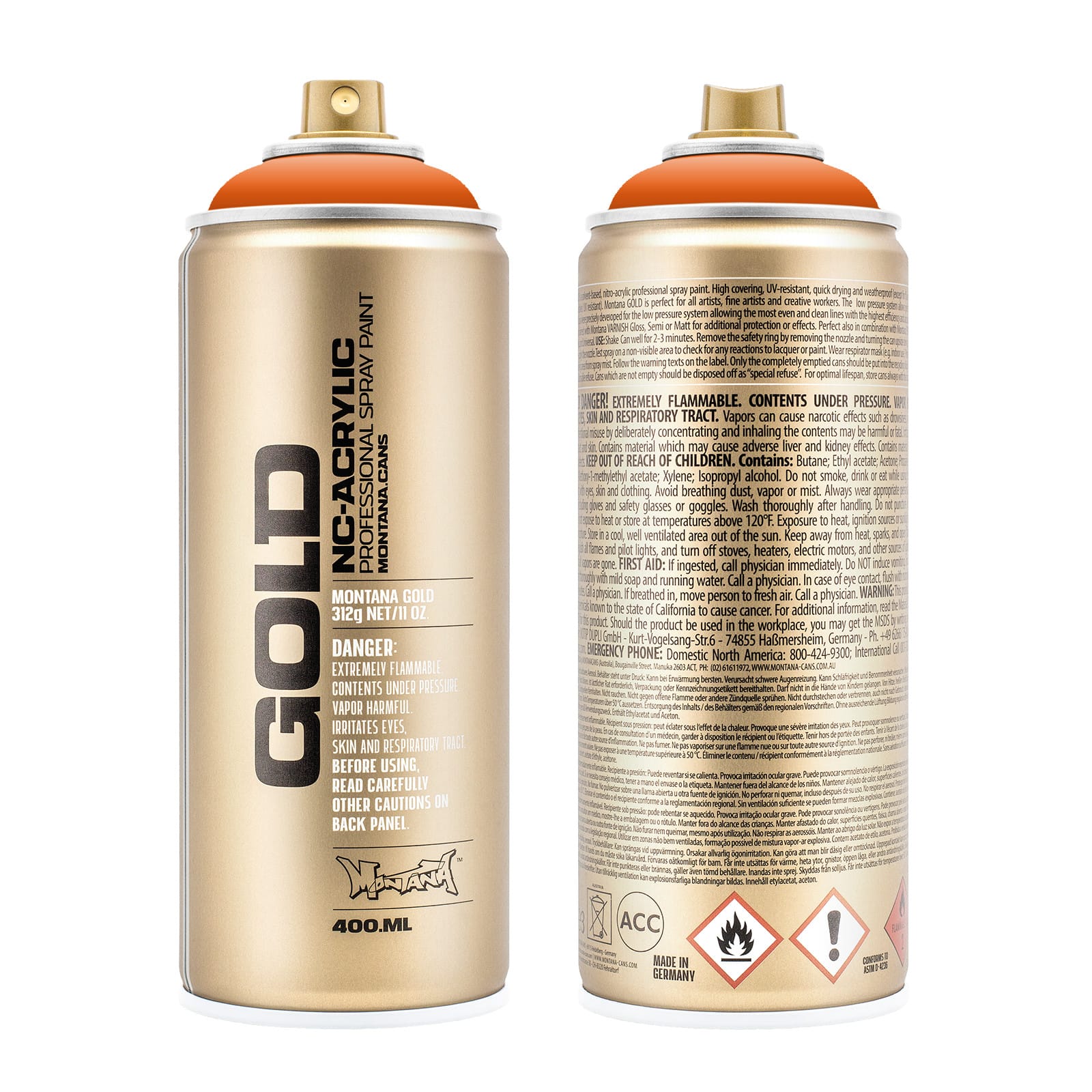 Montana™ Gold Acrylic Professional Spray Paint