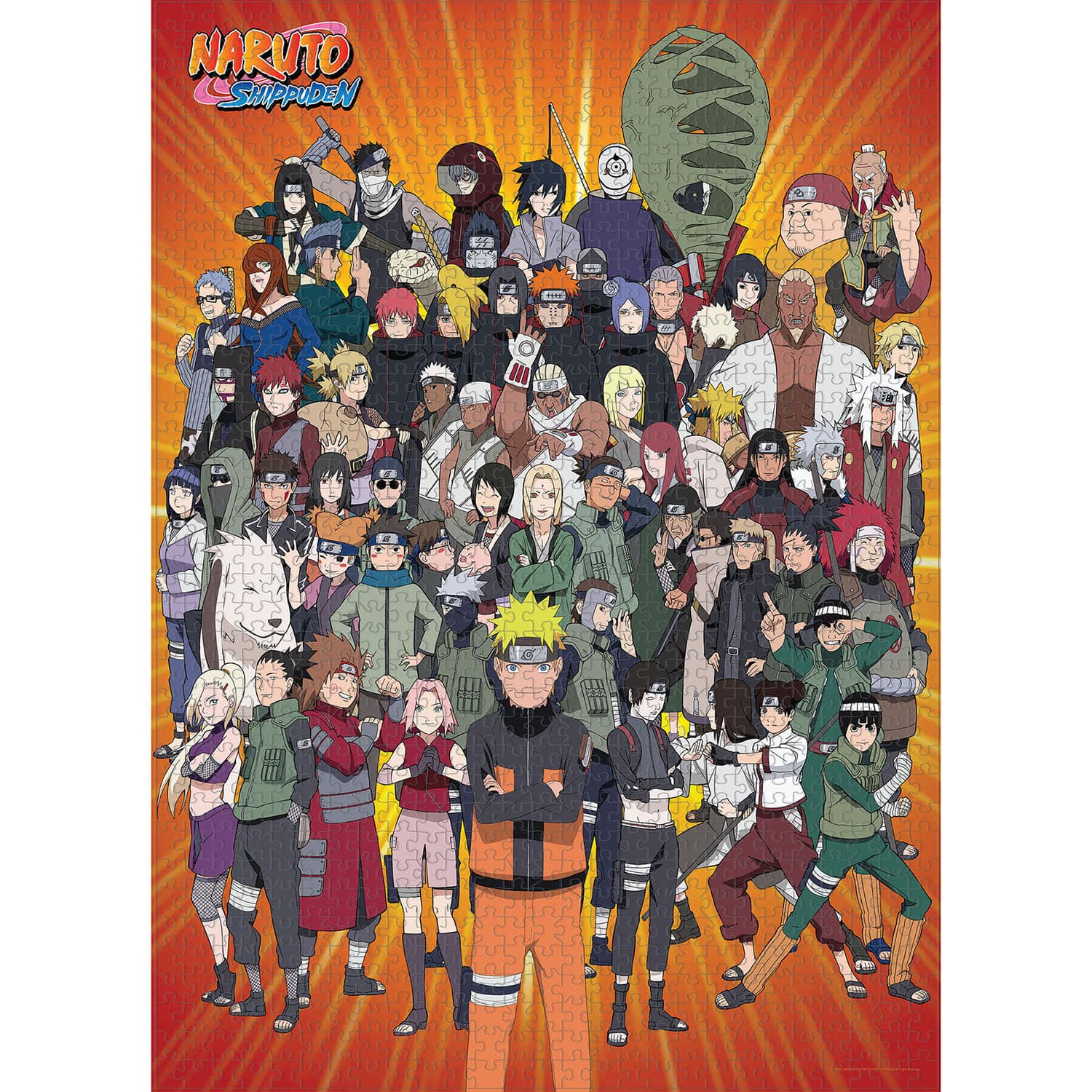 USAopoly&#x2122; Naruto Never Forget Your Friends 1,000 Piece Puzzle