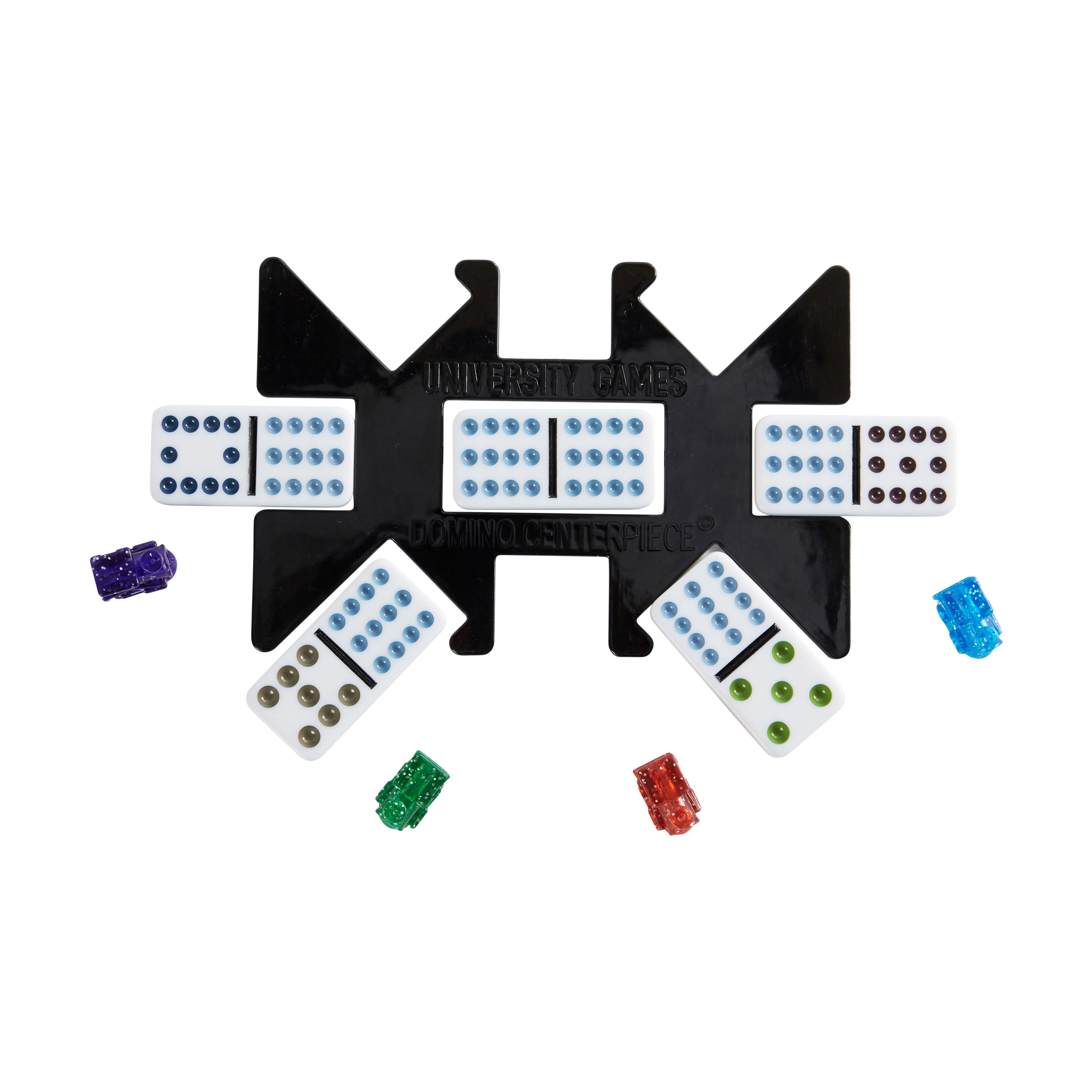 Double 12 Mexican Train Dominoes