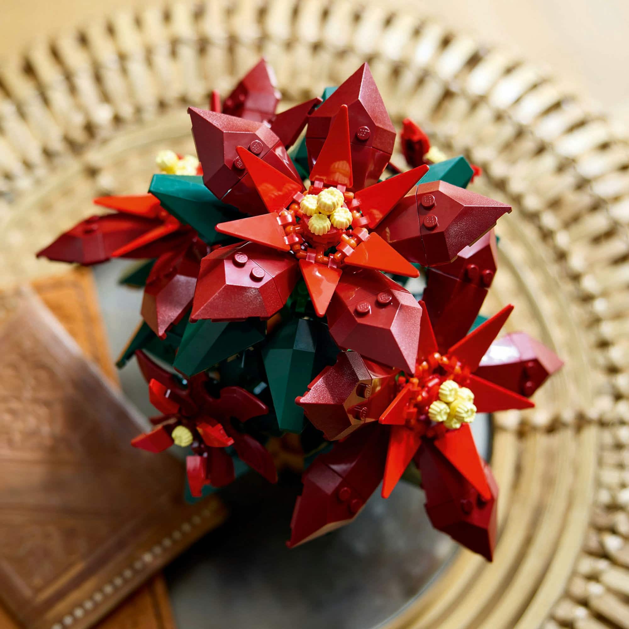 LEGO&#xAE; Botanicals Poinsettia Plant Decor Building Set 10370