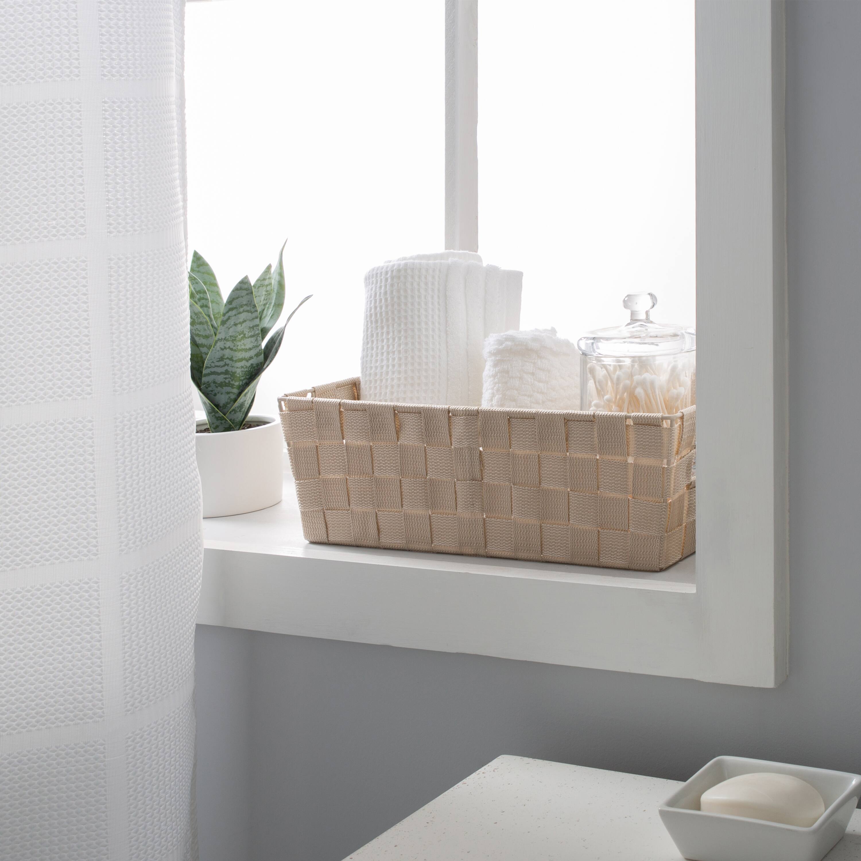Simplify Medium Woven Strap Shelf Tote