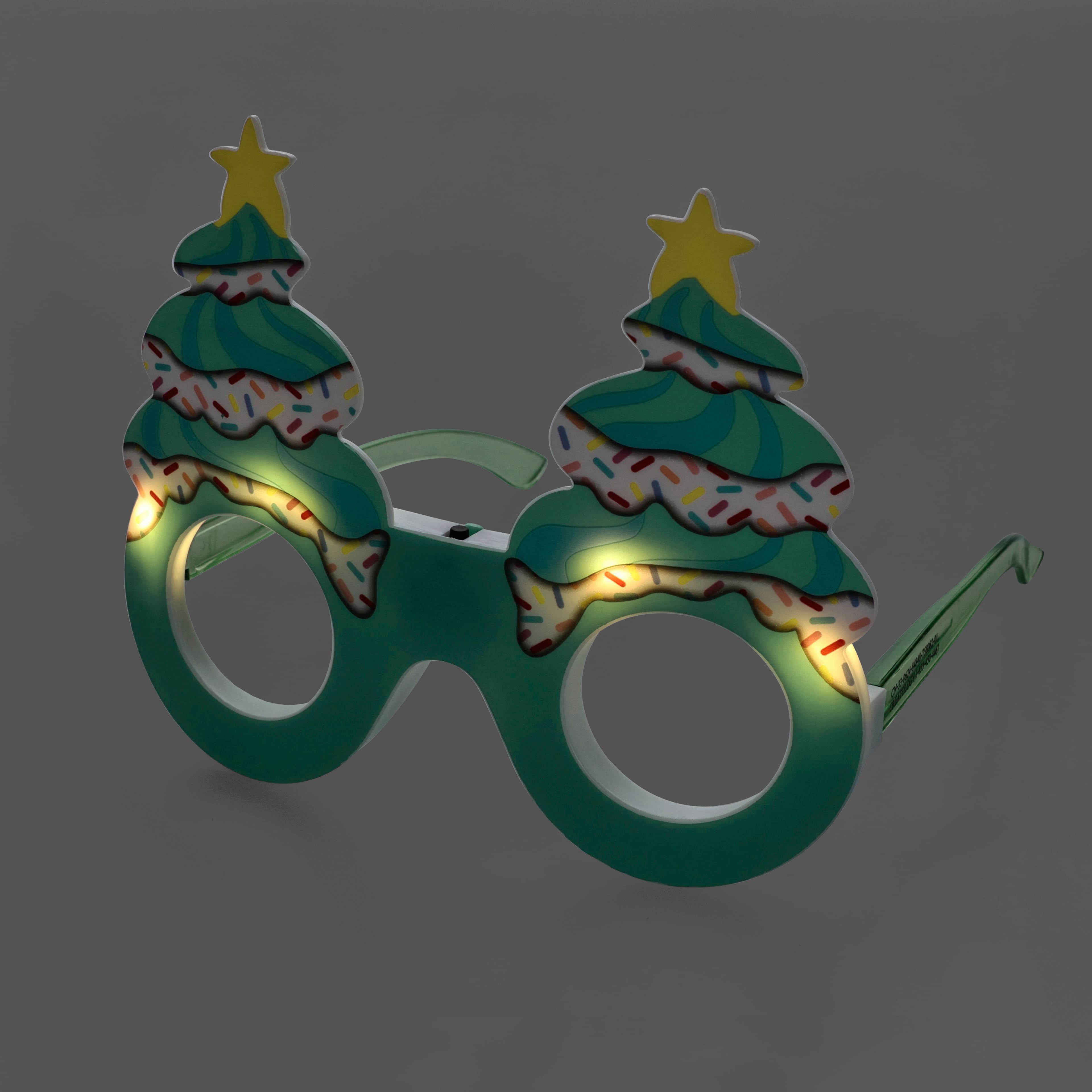 Christmas Tree Light-Up Glasses by Creatology&#x2122;