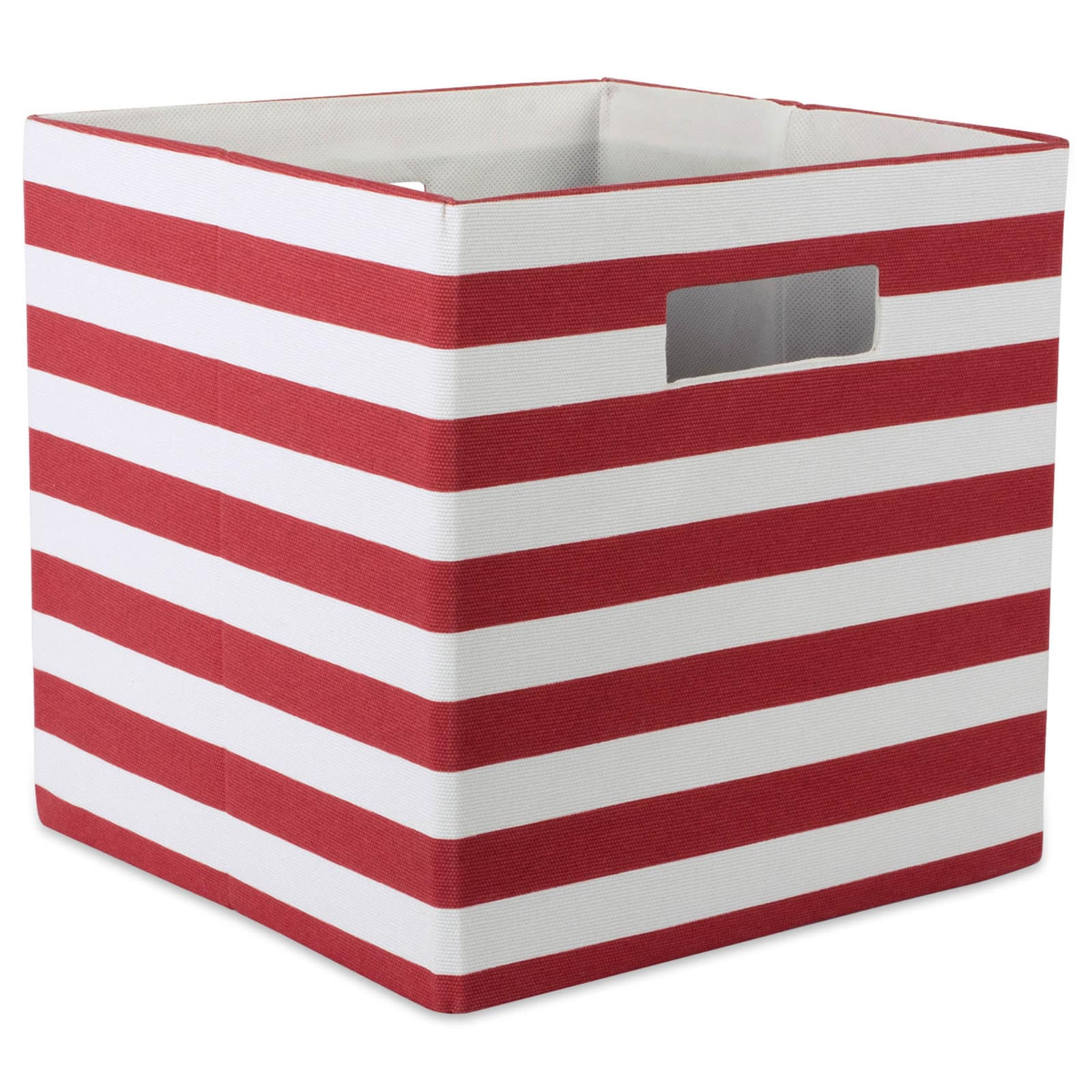 DII® Striped Square Storage Cube
