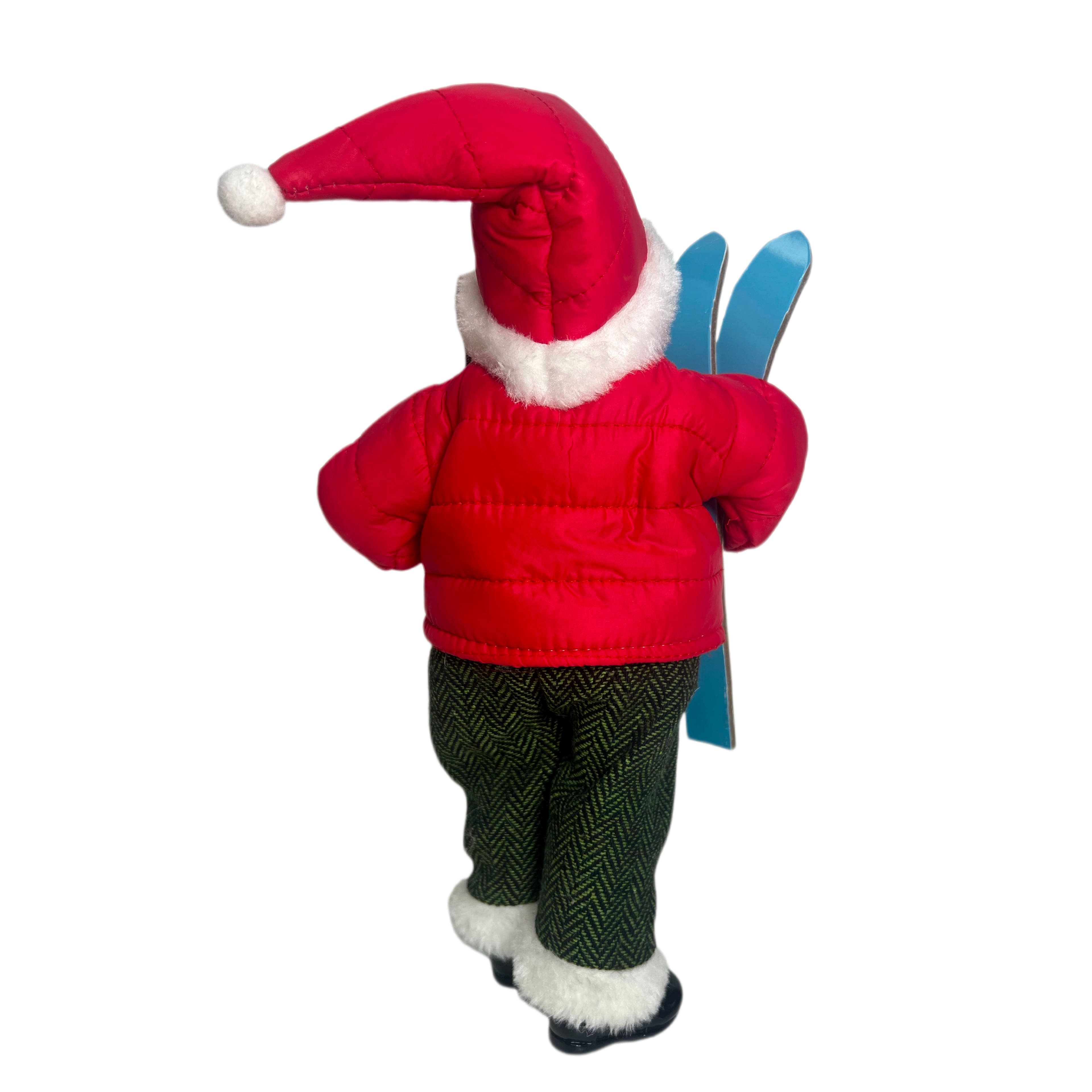 10.5&#x22; Santa with Skis by Ashland&#xAE;