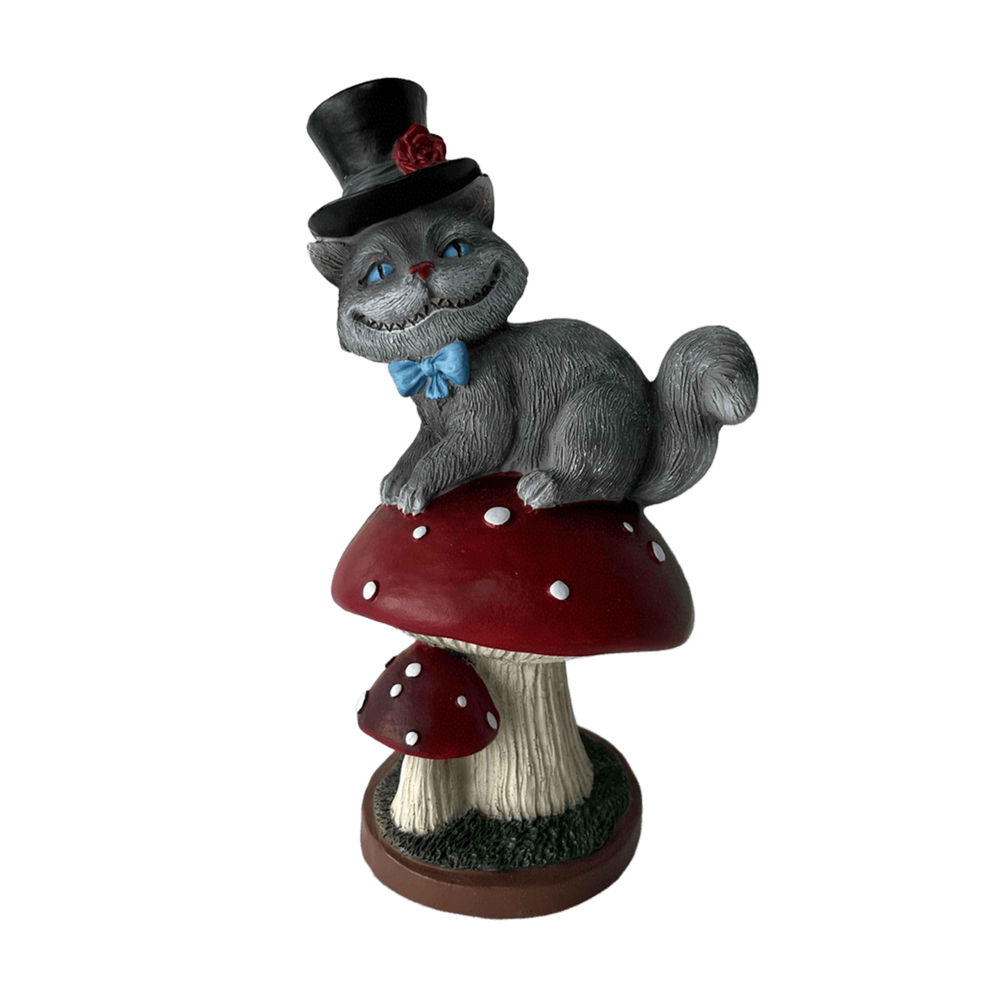 8.5" Cat on Mushroom Tabletop Décor by Ashland®
