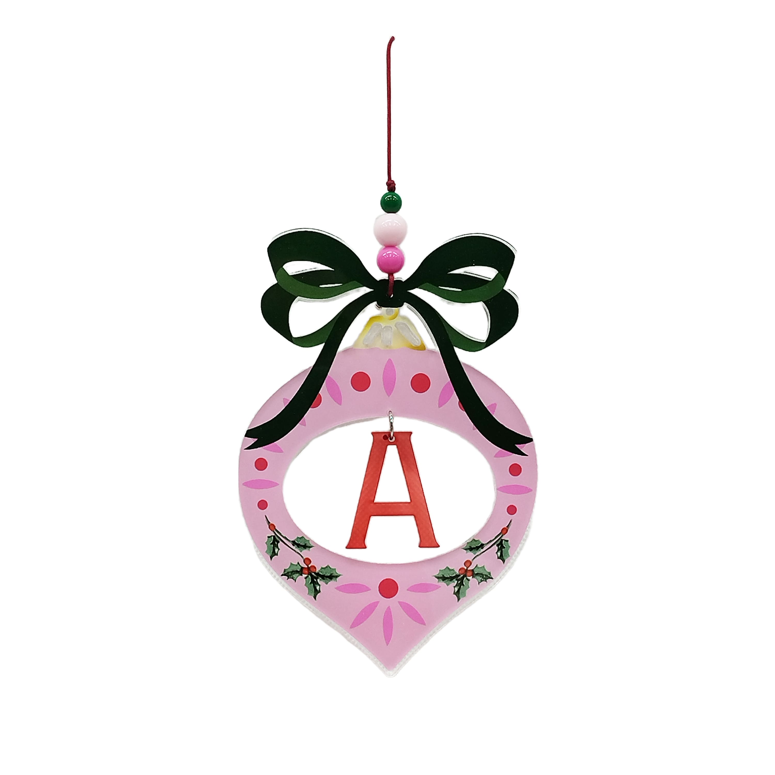 7&#x22; Monogram Ornament D&#xE9;cor by Ashland&#xAE;