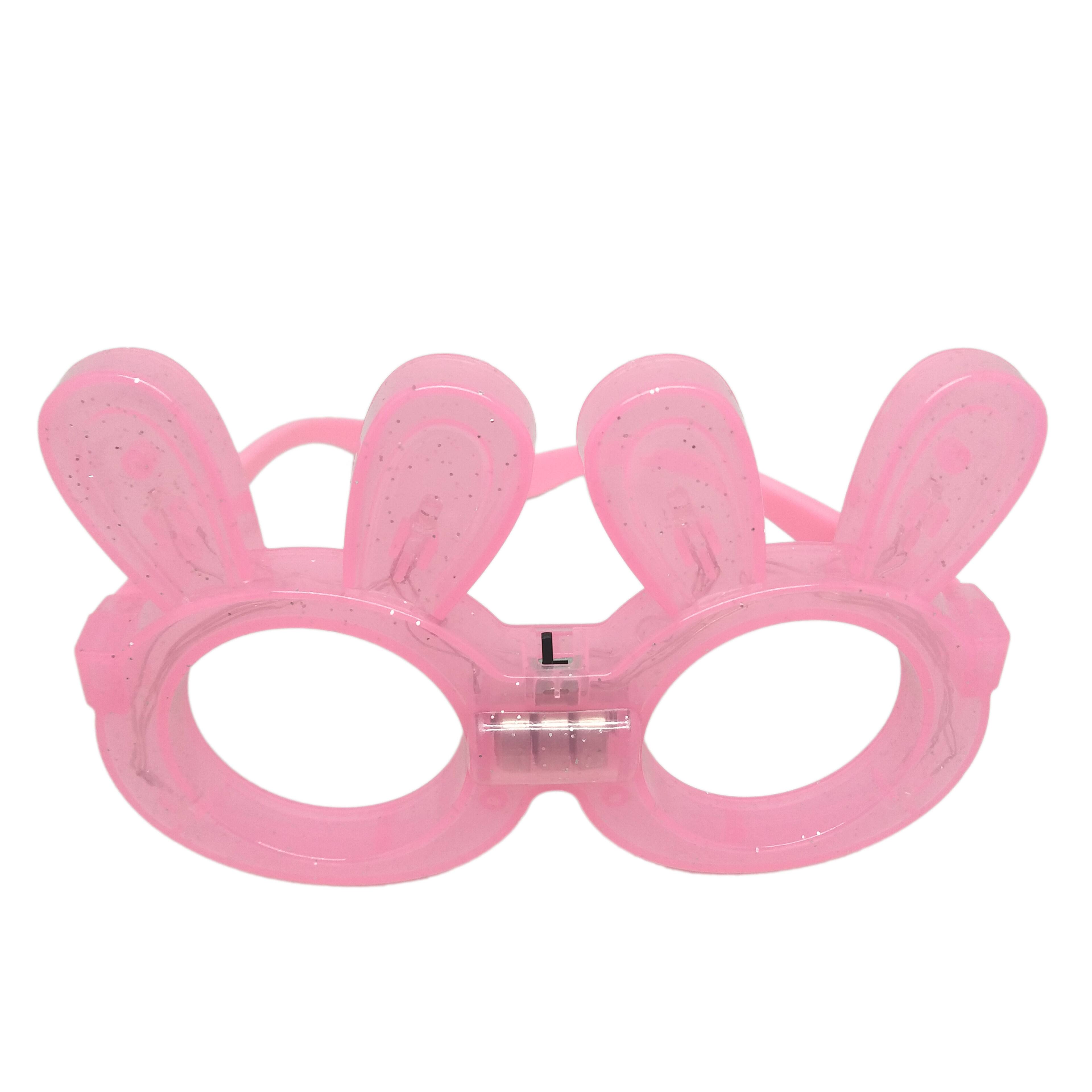 Pink Bunny Novelty Light Up Glasses by Creatology&#x2122; Fab Finds 