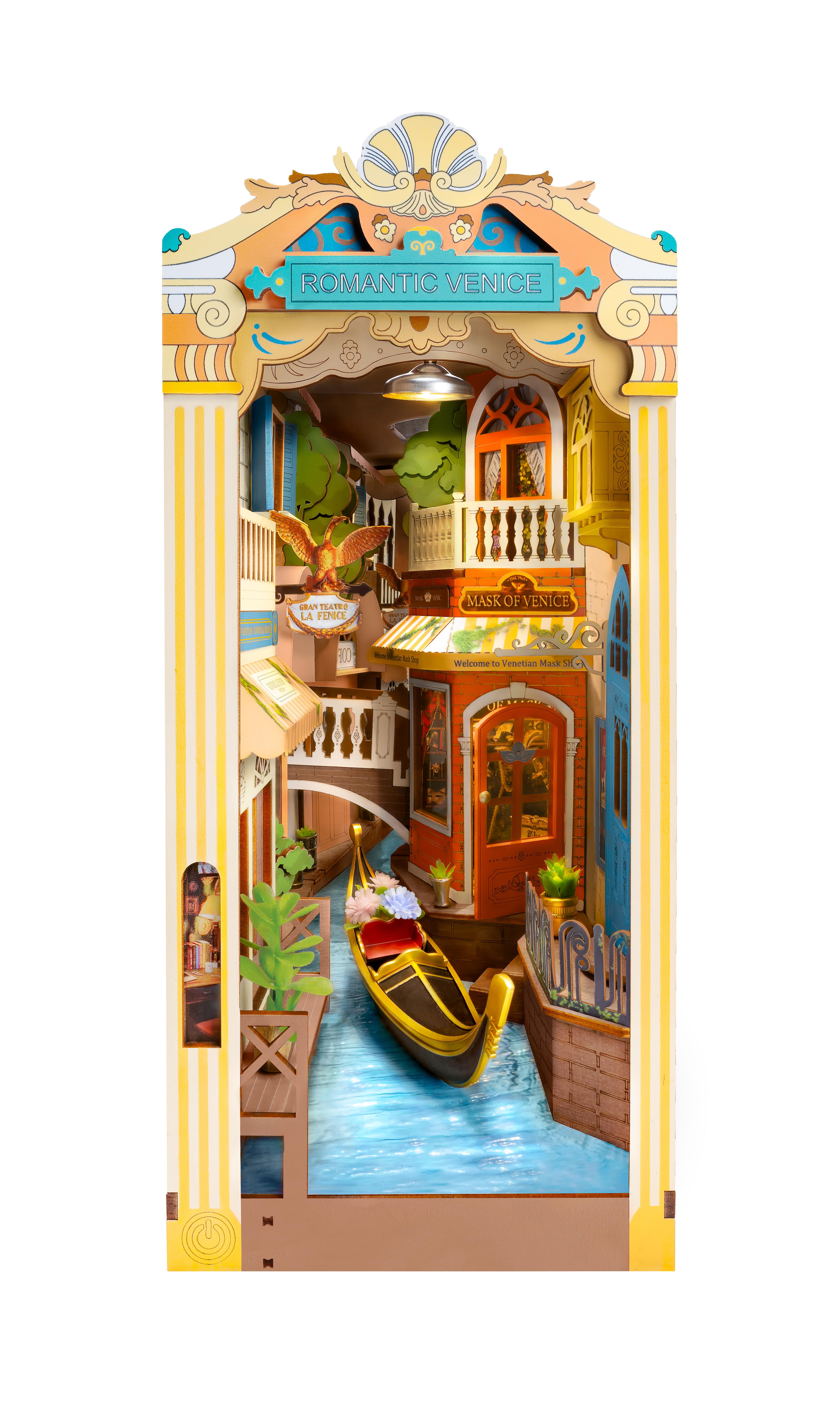 Rolife® Romantic Venice DIY Book Nook Shelf Insert Kit | Michaels