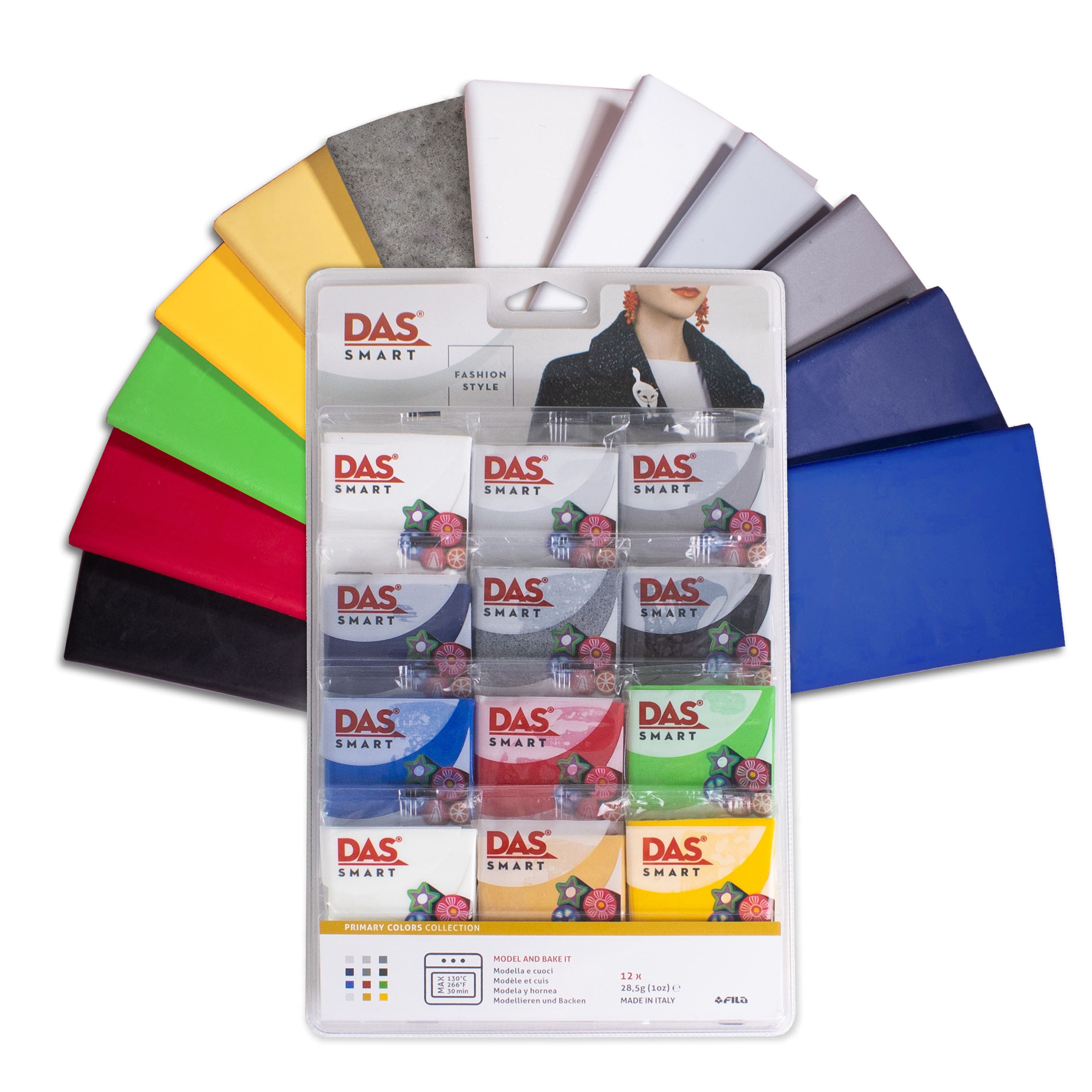 DAS&#xAE; Smart Primary Polymer Clay Set