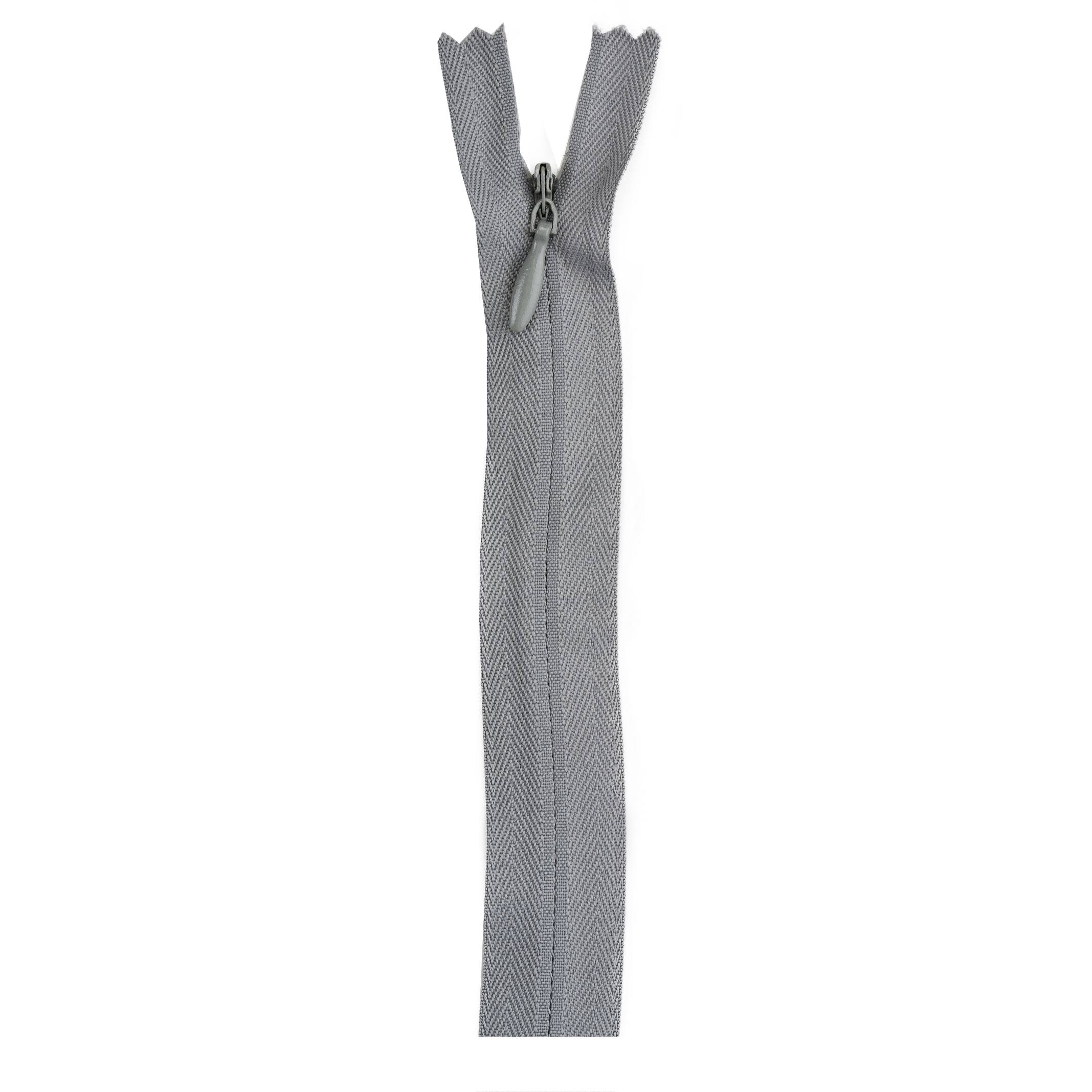 7 inch Invisible Zipper Black Non Separating Zipper Nylon Black Zipper  Crafts 7” Zipper for Sewing