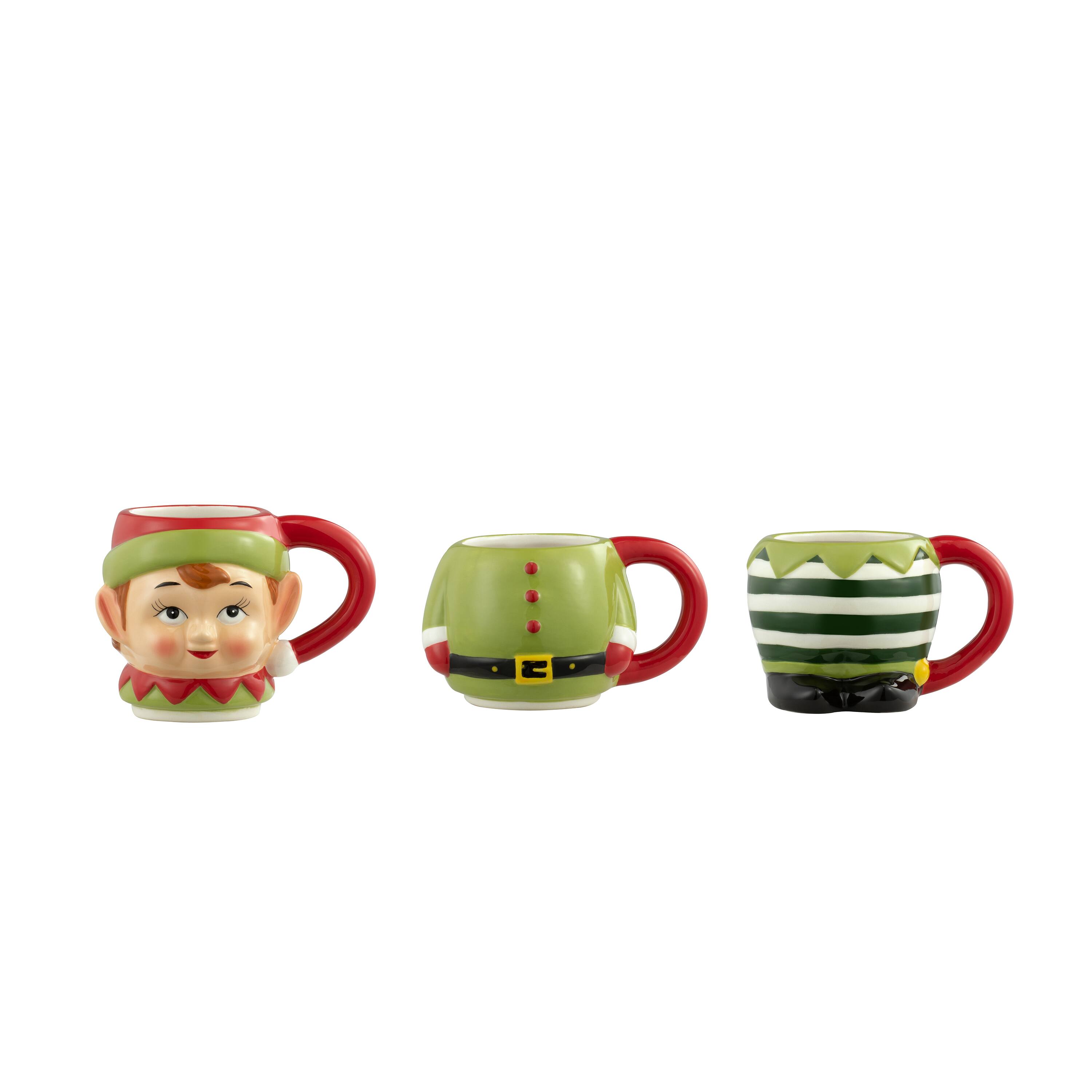 12oz. Elf Stacking Mug Set