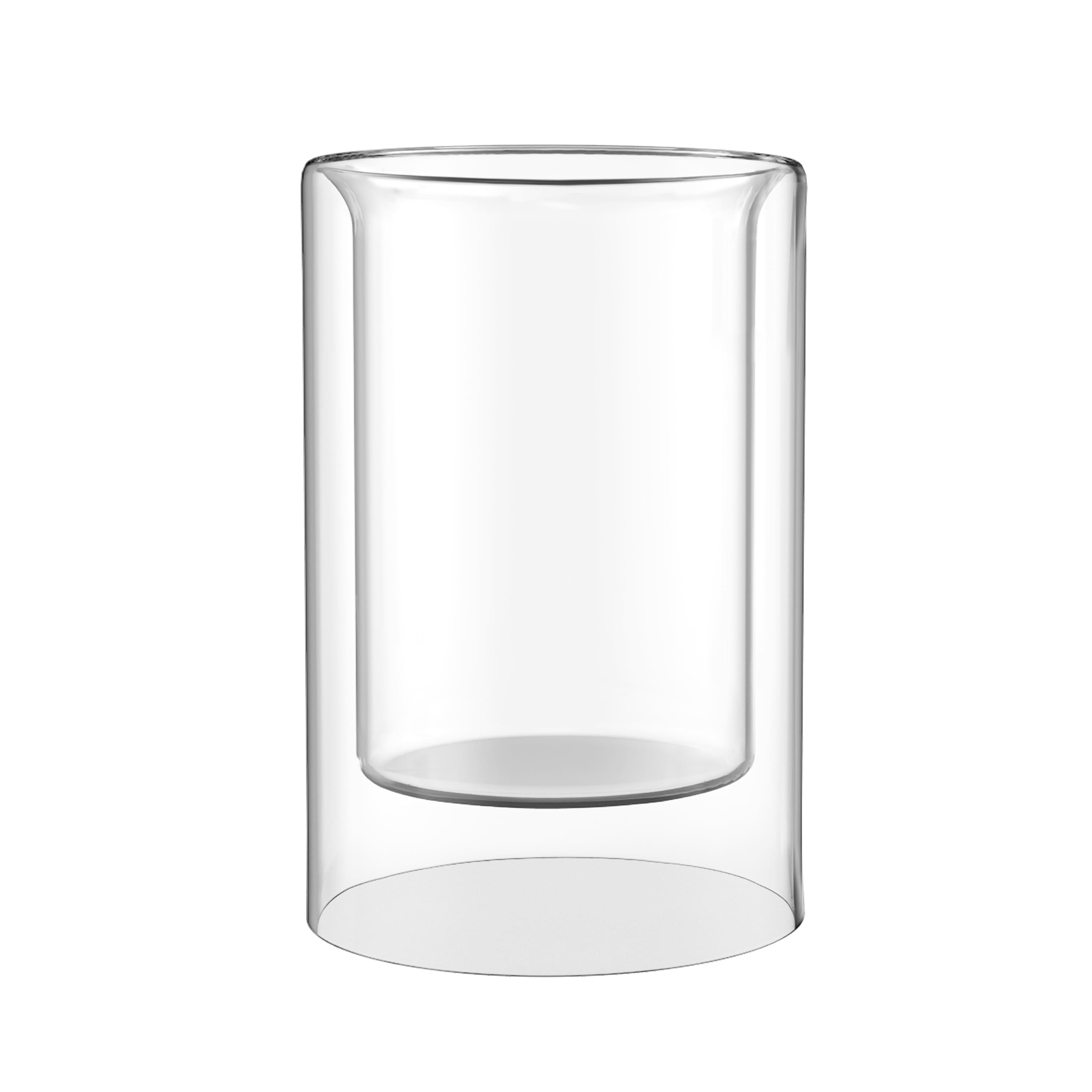 CLEAR FILLED CANDLE Container
