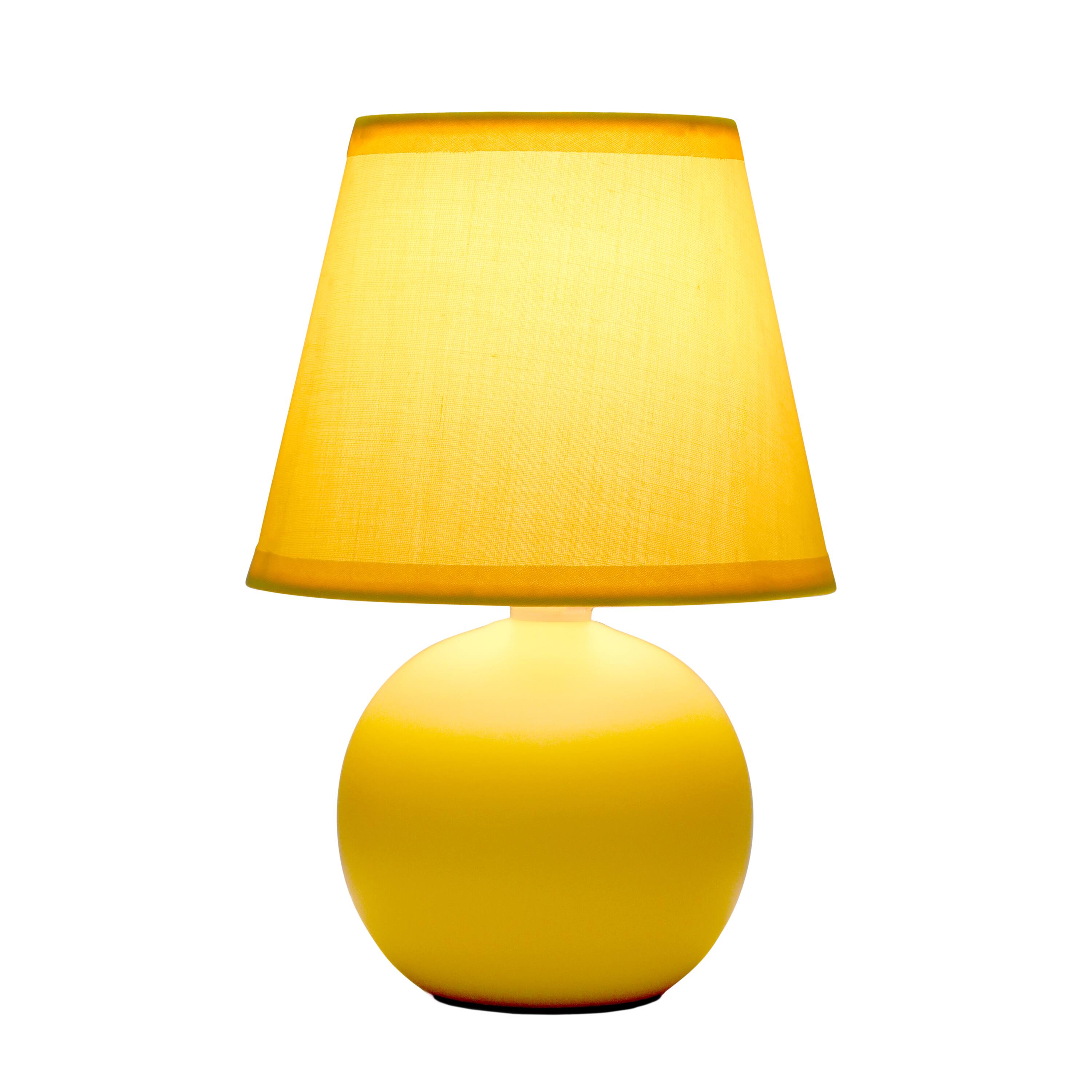Creekwood Home Nauru 8.5&#x22; Ceramic Orb Base Table Lamp