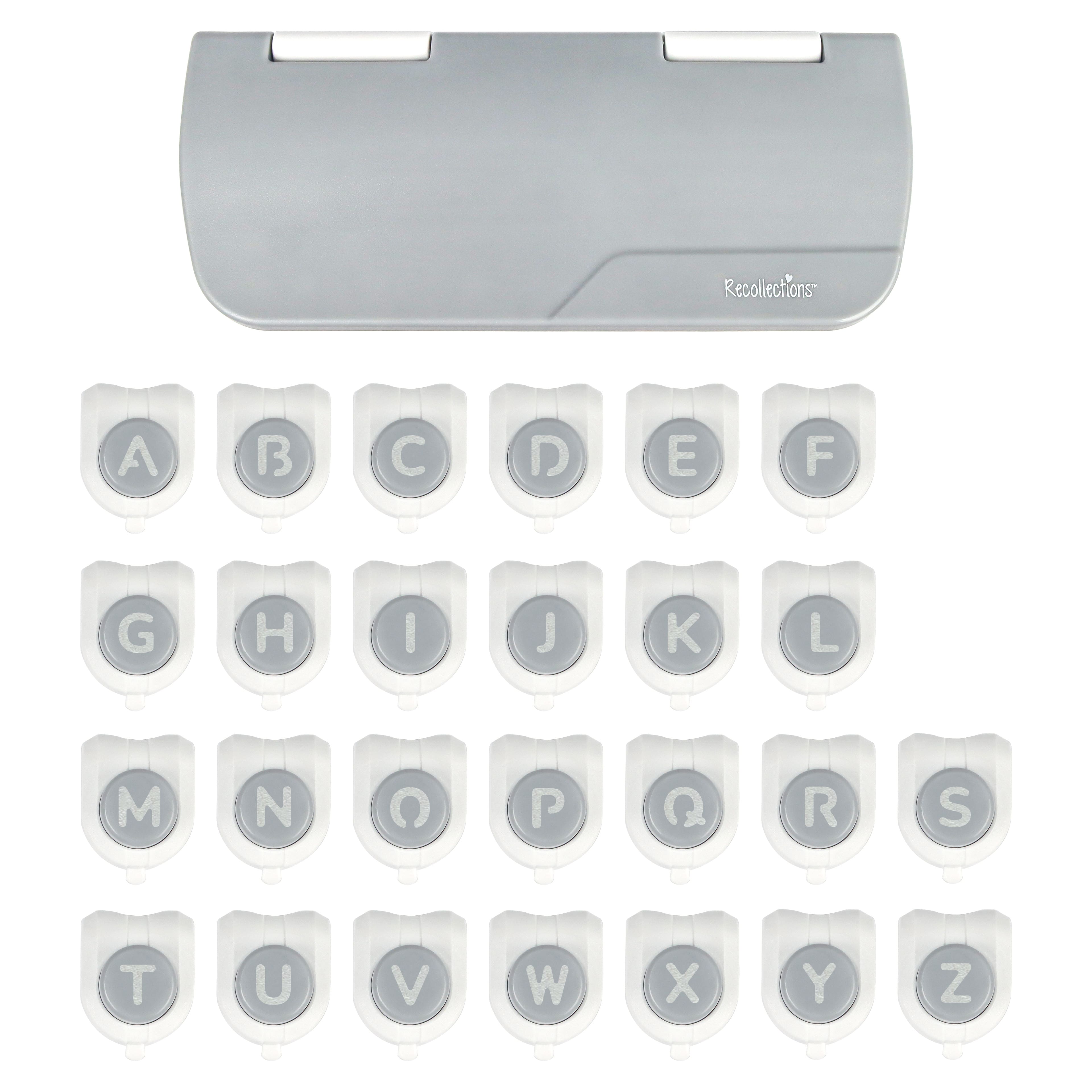 6 Pack: Alphabet Punch Board Set by Recollections™